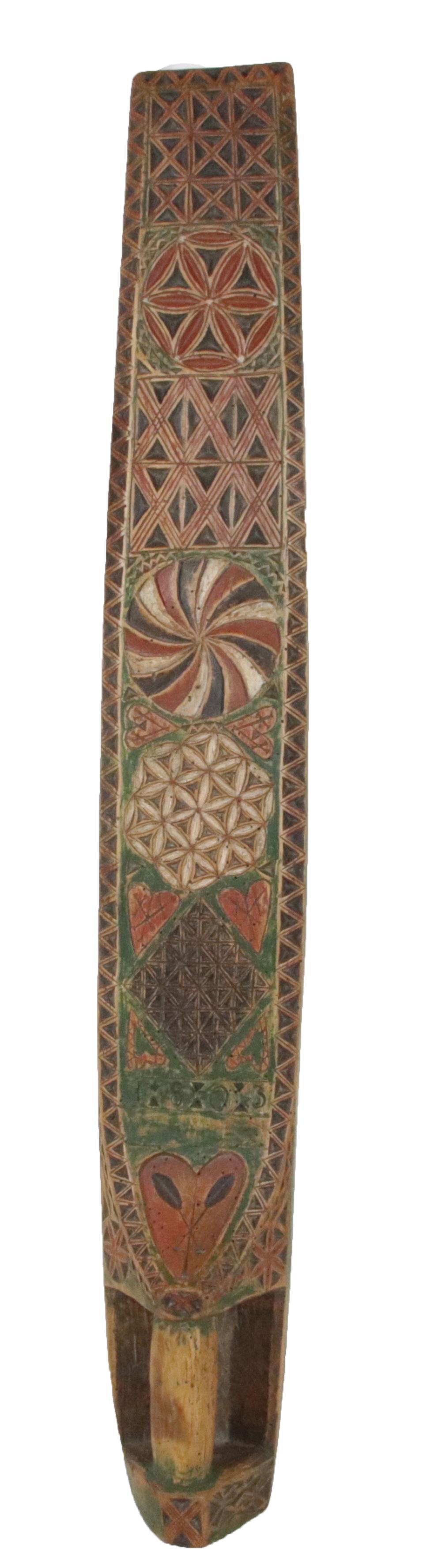 Early 19th Century Icelandic Mangle Board (1 of 7)