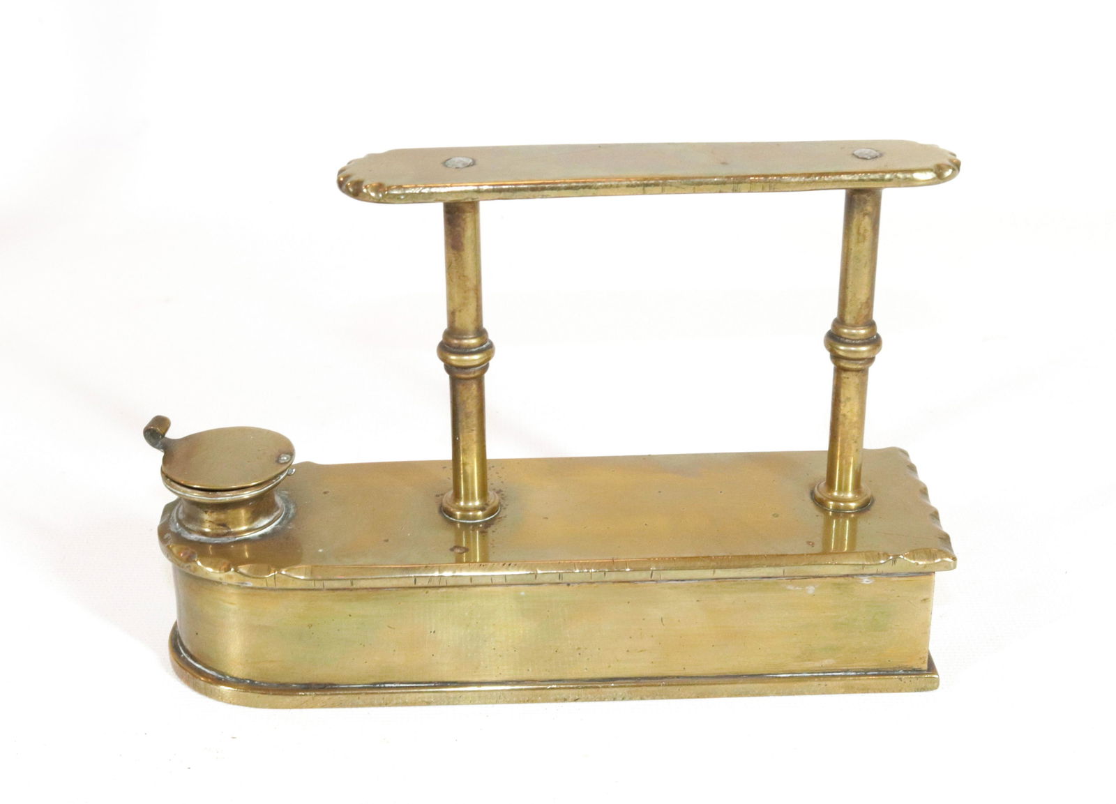 Early Brass Hot Water Iron (1 of 3)