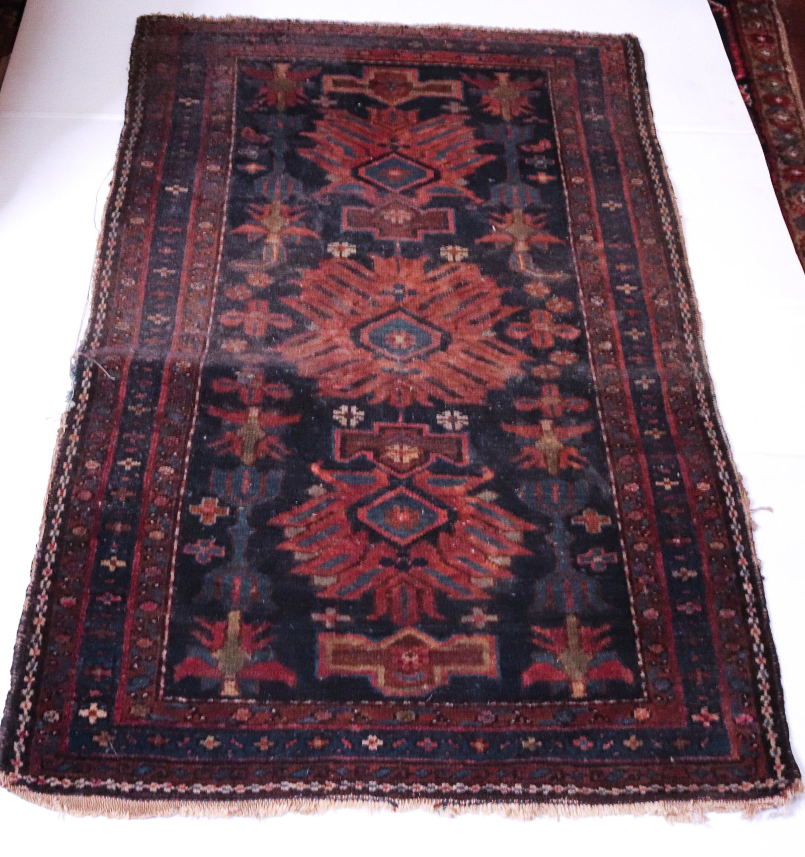 ANTIQUE ORIENTAL MAT (1 of 5)