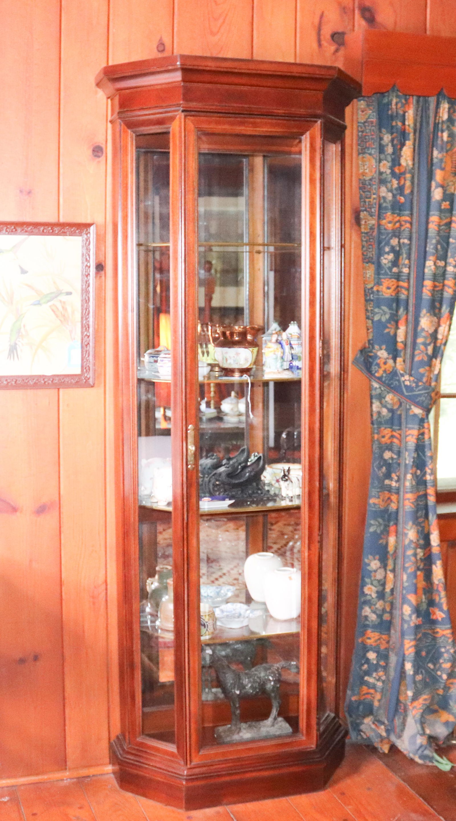 CHERRY CURIO CABINET (1 of 3)