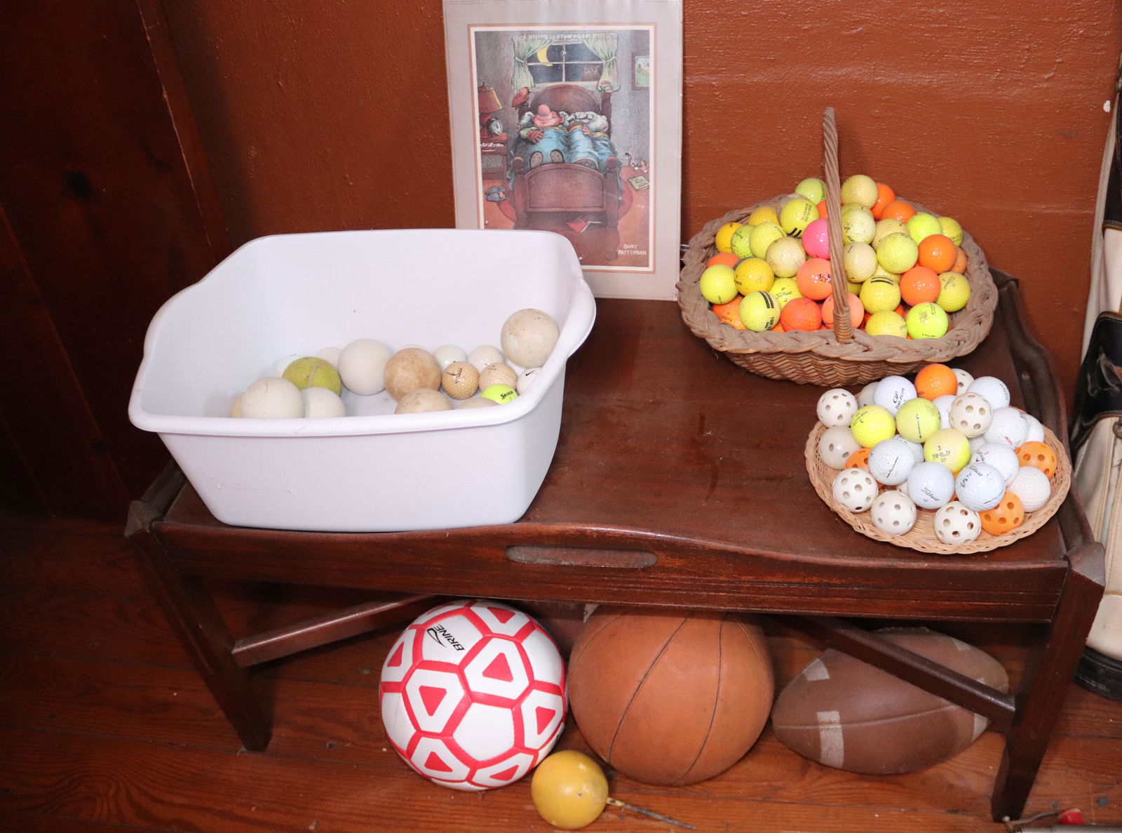 GOLF AND VARIOUS BALL LOT (1 of 1)