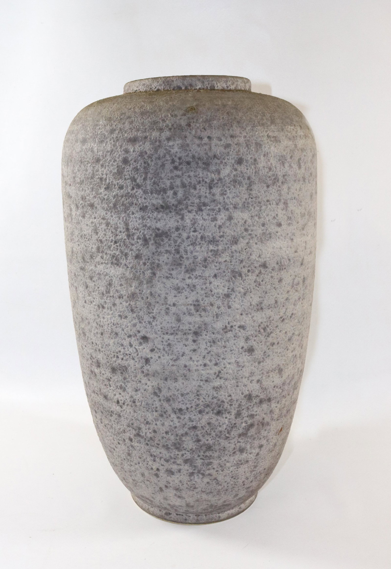 TEXTURED GERMAN POTTERY FLOOR VASE (1 of 3)
