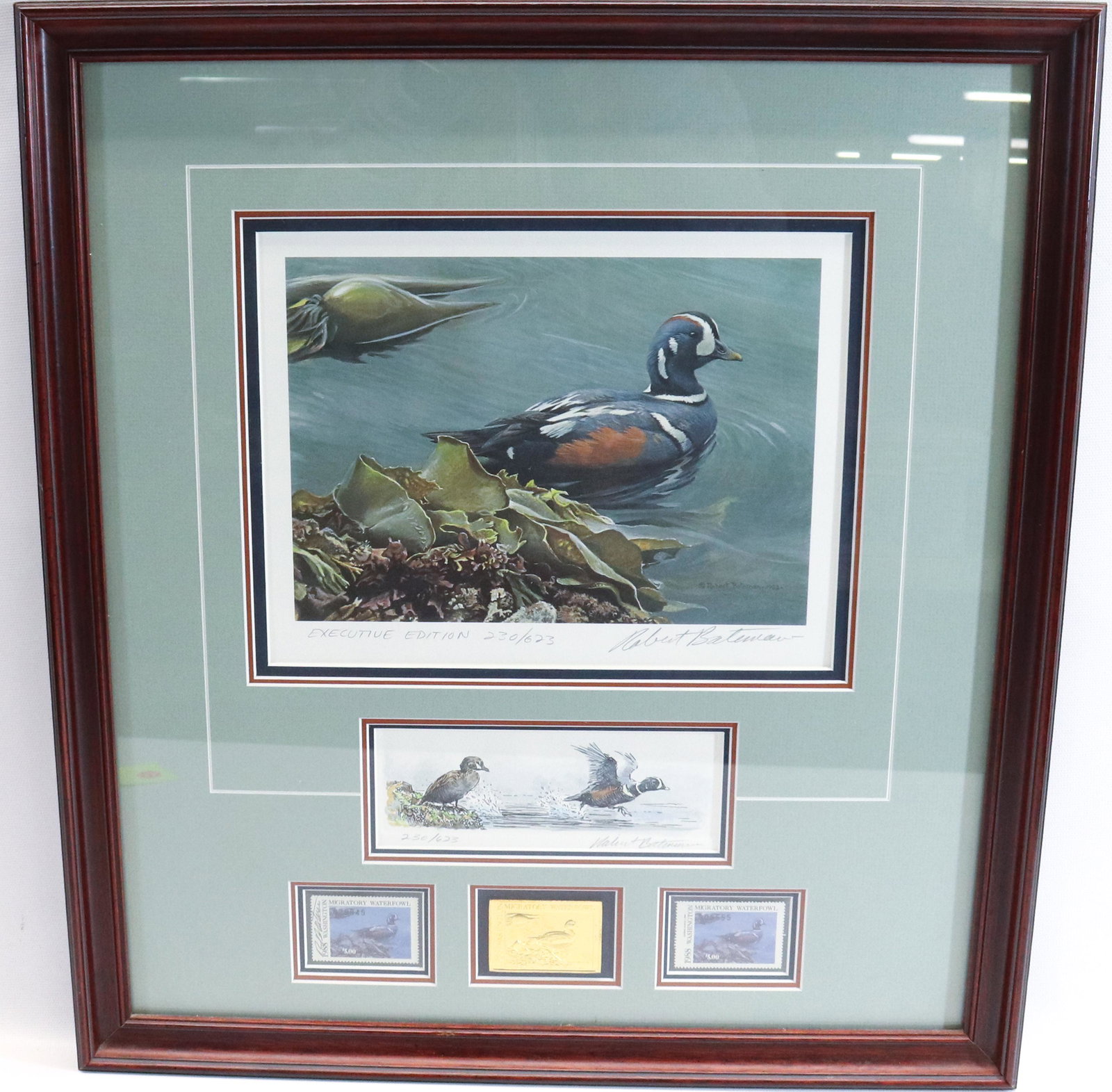 1988 WASHINGTON WATERFOWL STAMP EXECUTIVE EDITION PRINT (1 of 6)