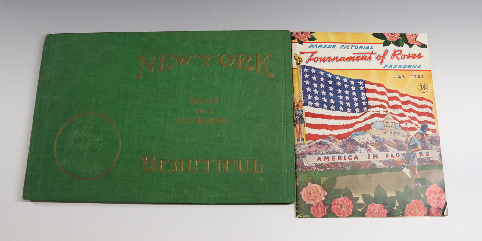 NEW YORK BEAUTIFUL BOOK AND 1941 PARADE BOOKLET (1 of 5)