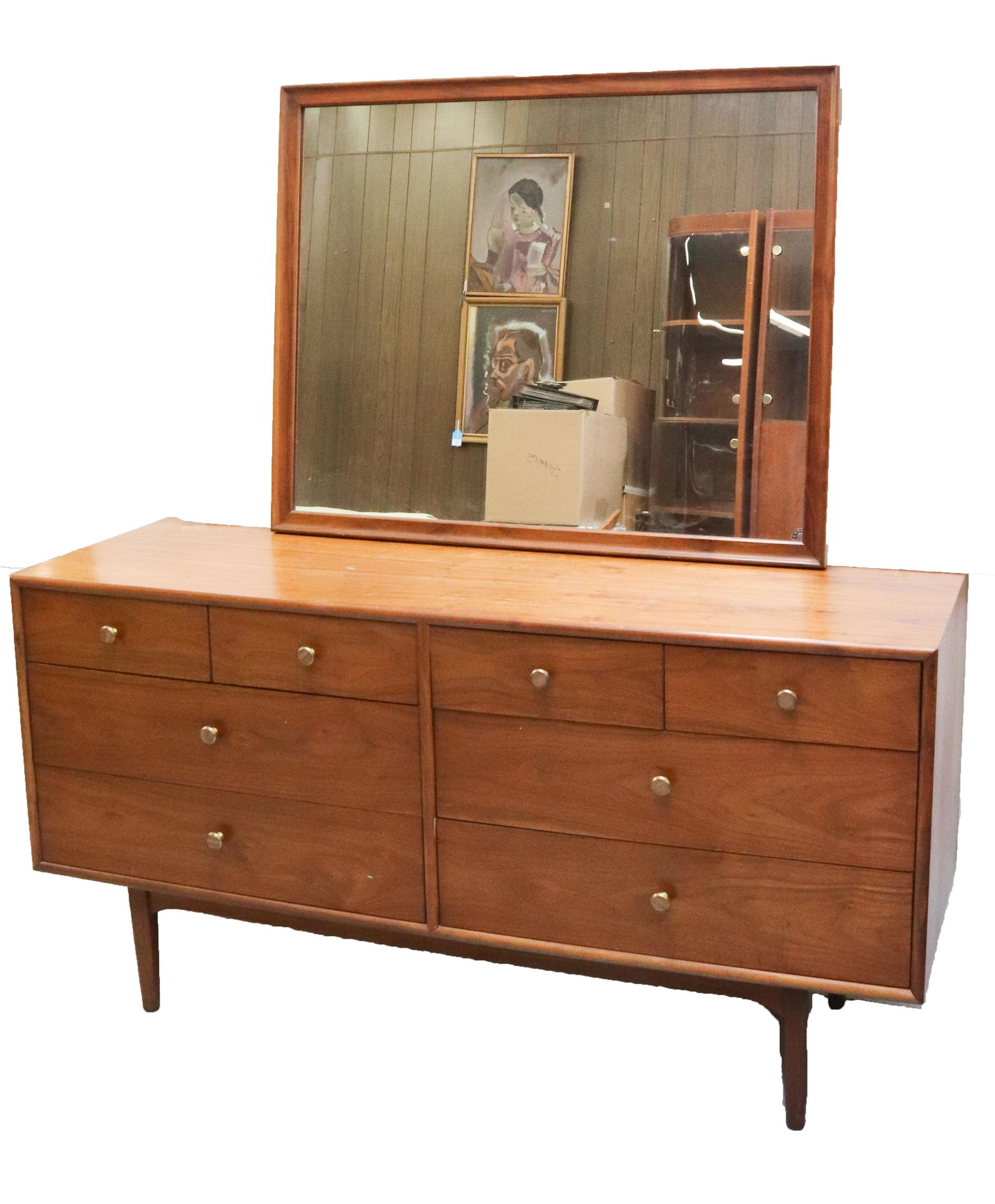 MID-CENTURY KIPP STEWART DECLARATION CREDENZA/DRESSER (1 of 5)
