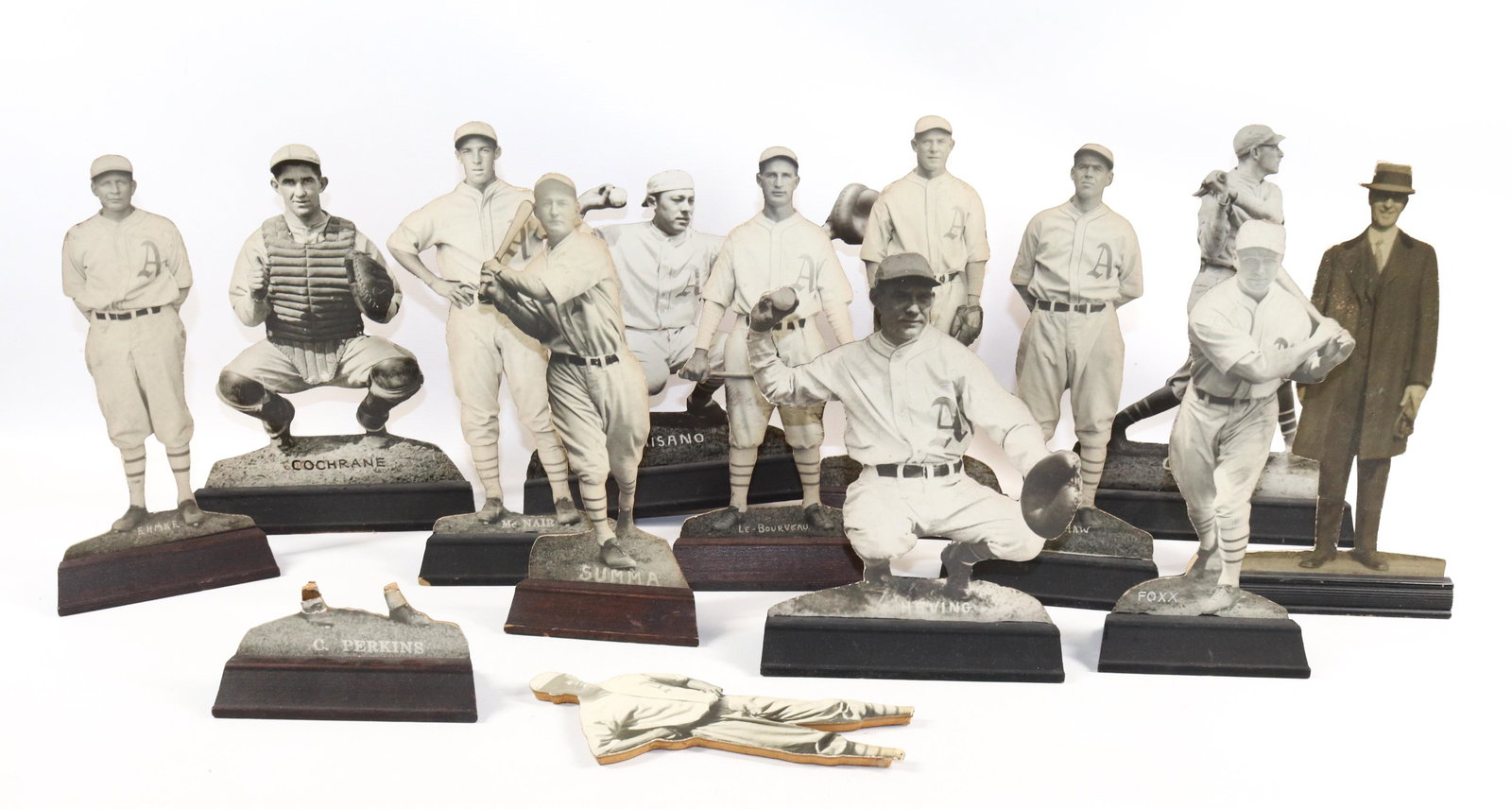1930 ERA PHILADELPHIA ATHLETICS TEAM STAND-UPS (1 of 2)