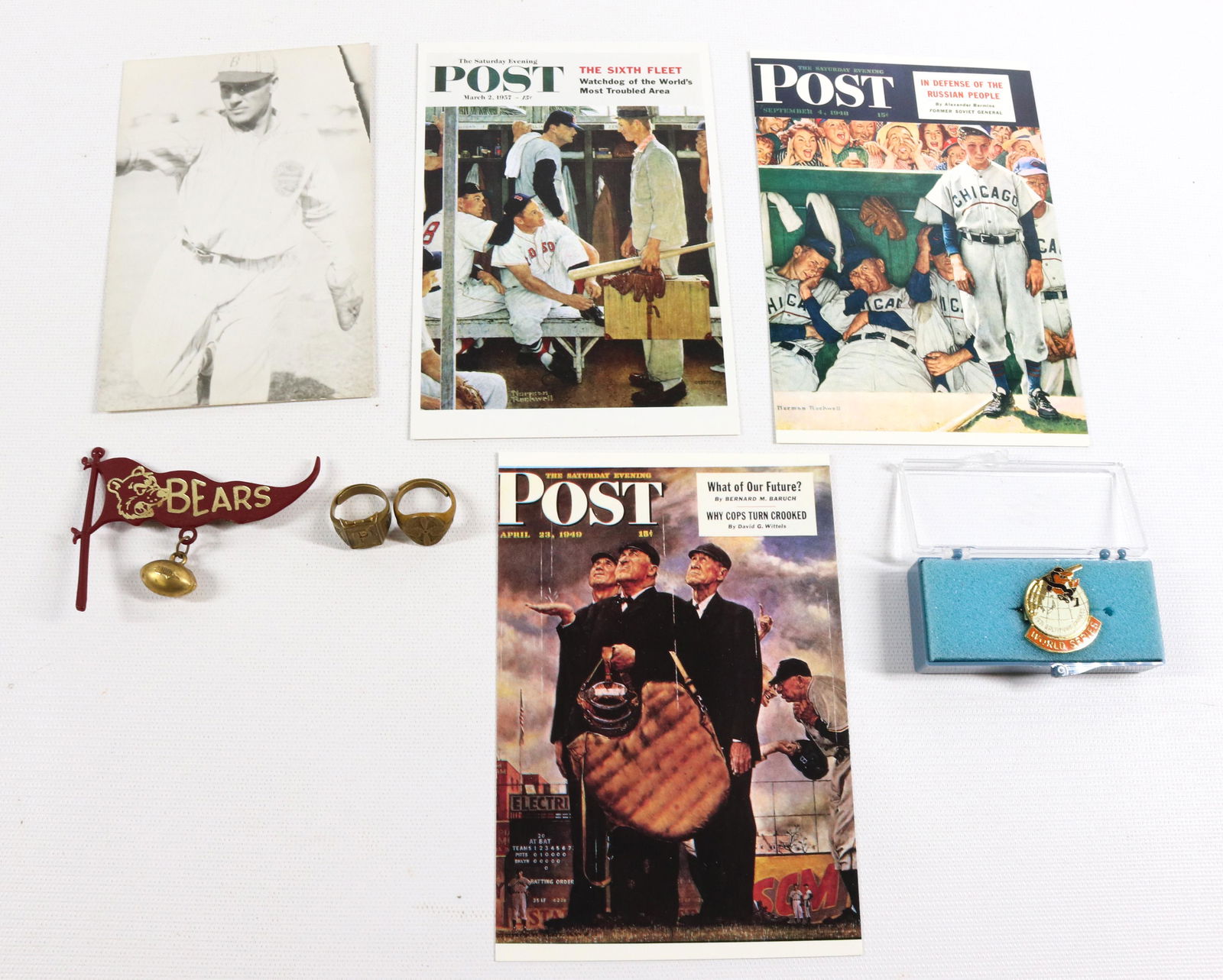 GROUP LOT OF SPORTS AND ADVERTISING SMALLS (1 of 5)