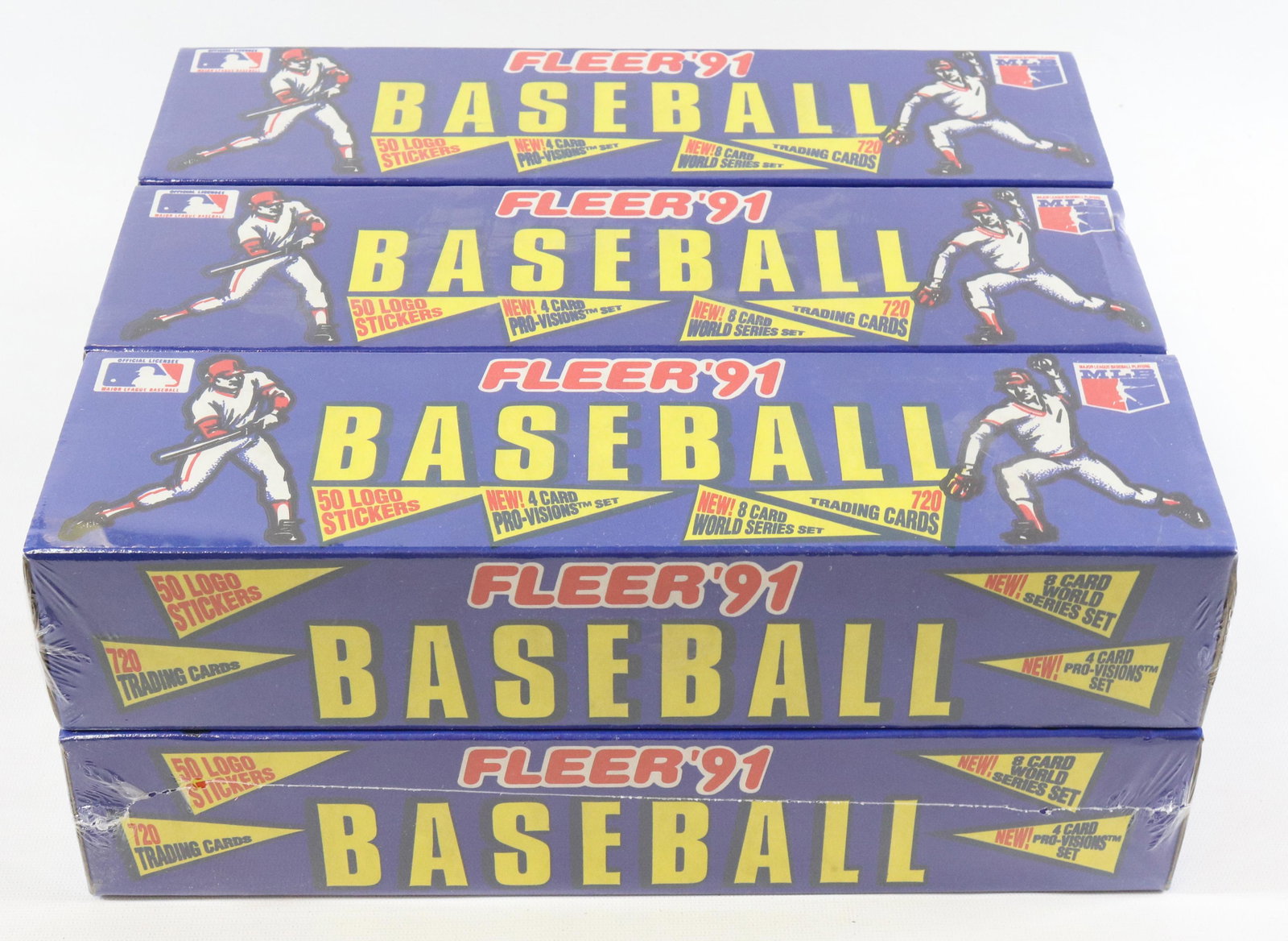 (6) FLEER BASEBALL CARD SETS (1 of 1)