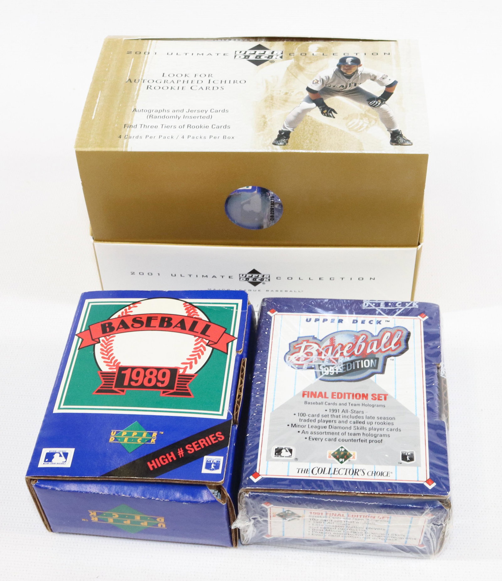 GROUP LOT OF UPPER DECK BASEBALL CARDS (1 of 3)