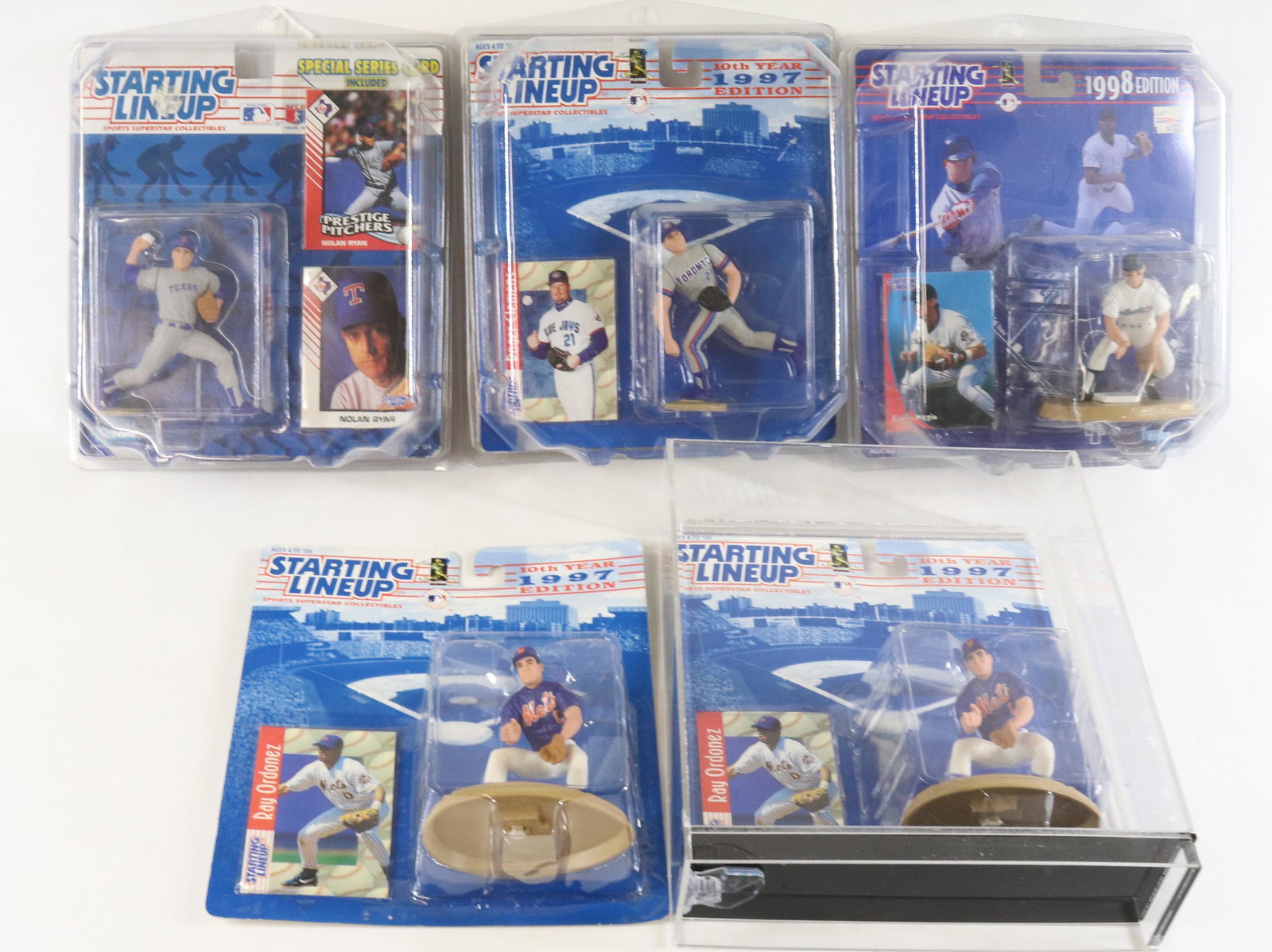 (5) STARTING LINEUP BASEBALL FIGURES NIB (1 of 3)