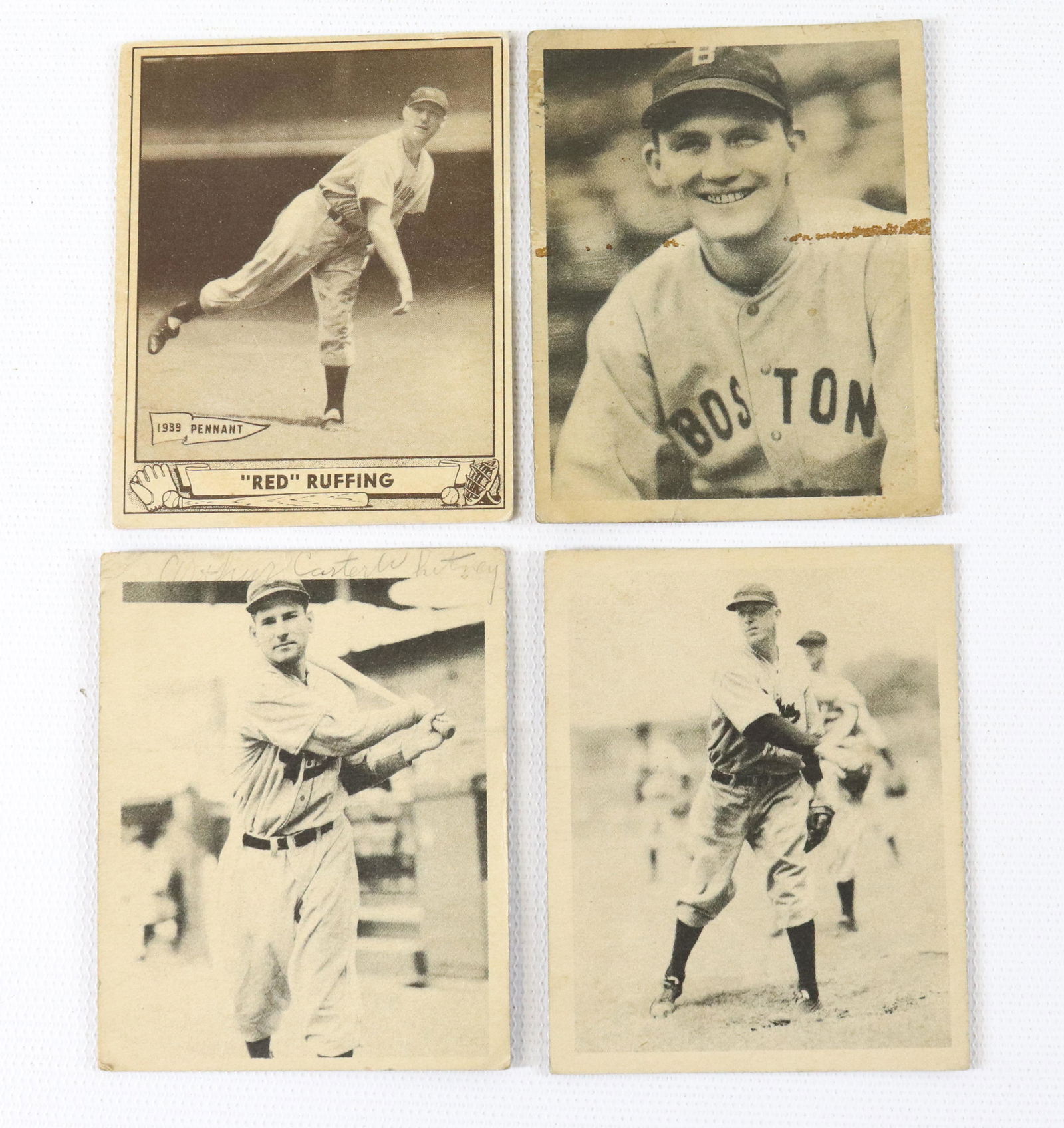 (4) 1939/1940 PLAY BALL BASEBALL CARDS (1 of 2)