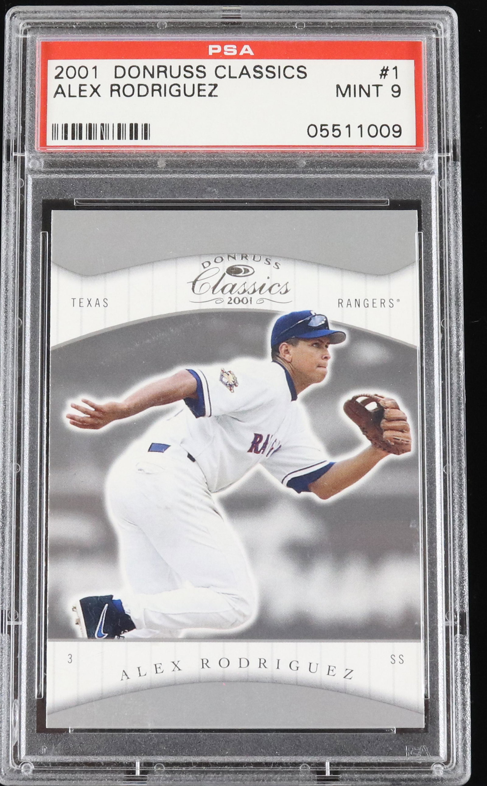 2001 DONRUSS CLASSICS ALEX RODRIGUEZ (1 of 2)