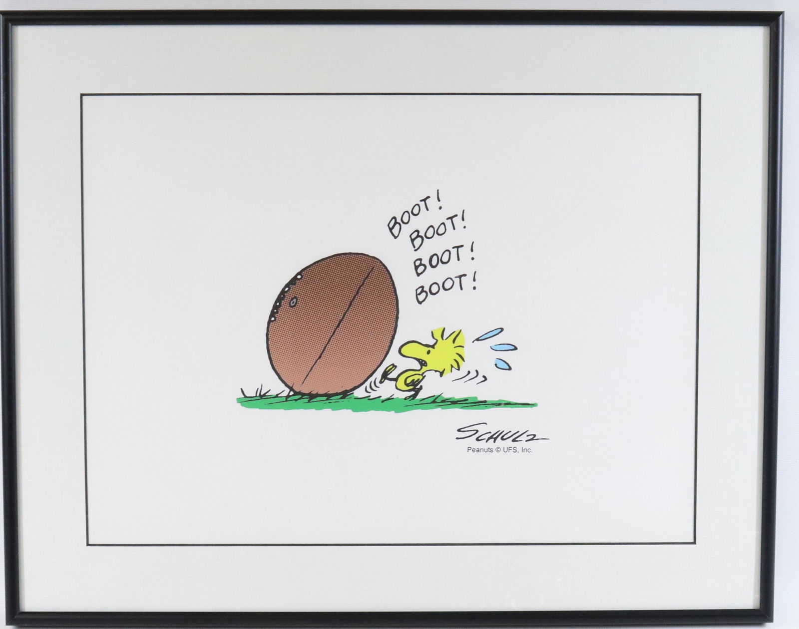 PEANUTS FRAMED PRINT BY CHARLES SCHULZ (1 of 2)