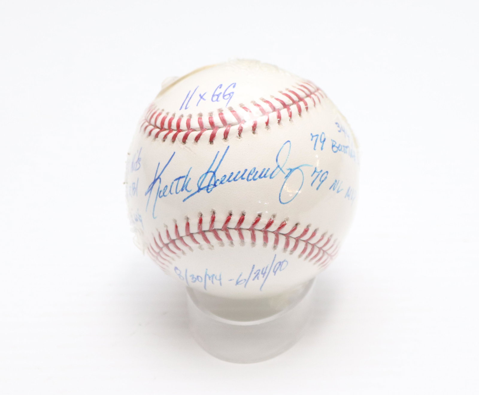 KEITH HERNANDEZ AUTOGRAPHED BASEBALL (1 of 4)