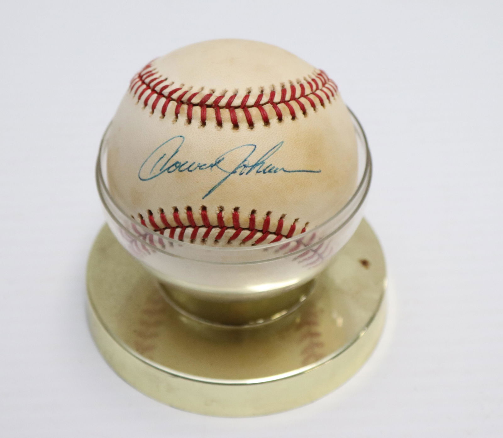 HOWARD JOHNSON AUTOGRAPHED BASEBALL (1 of 3)