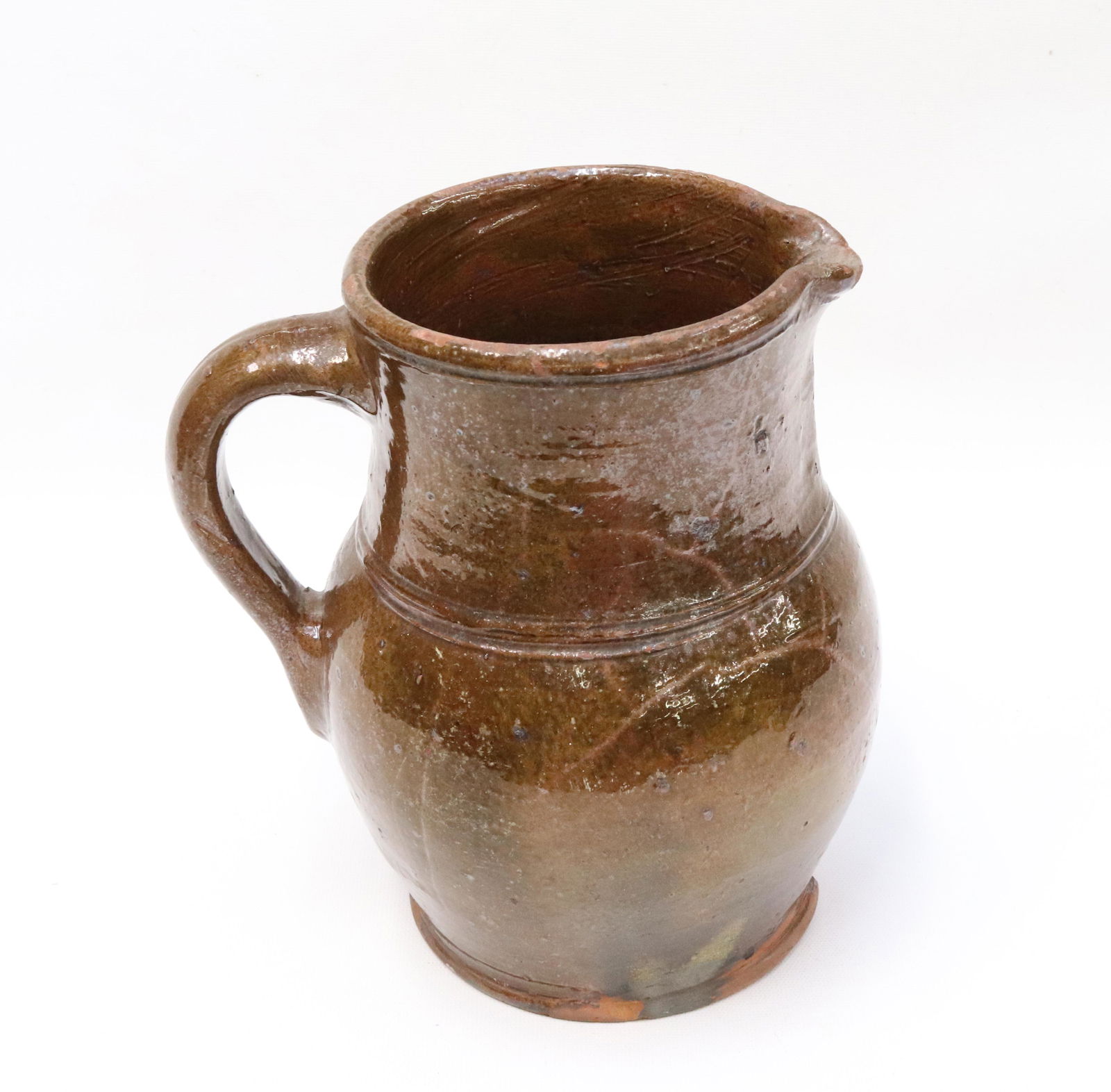 REDWARE MILK PITCHER (1 of 5)