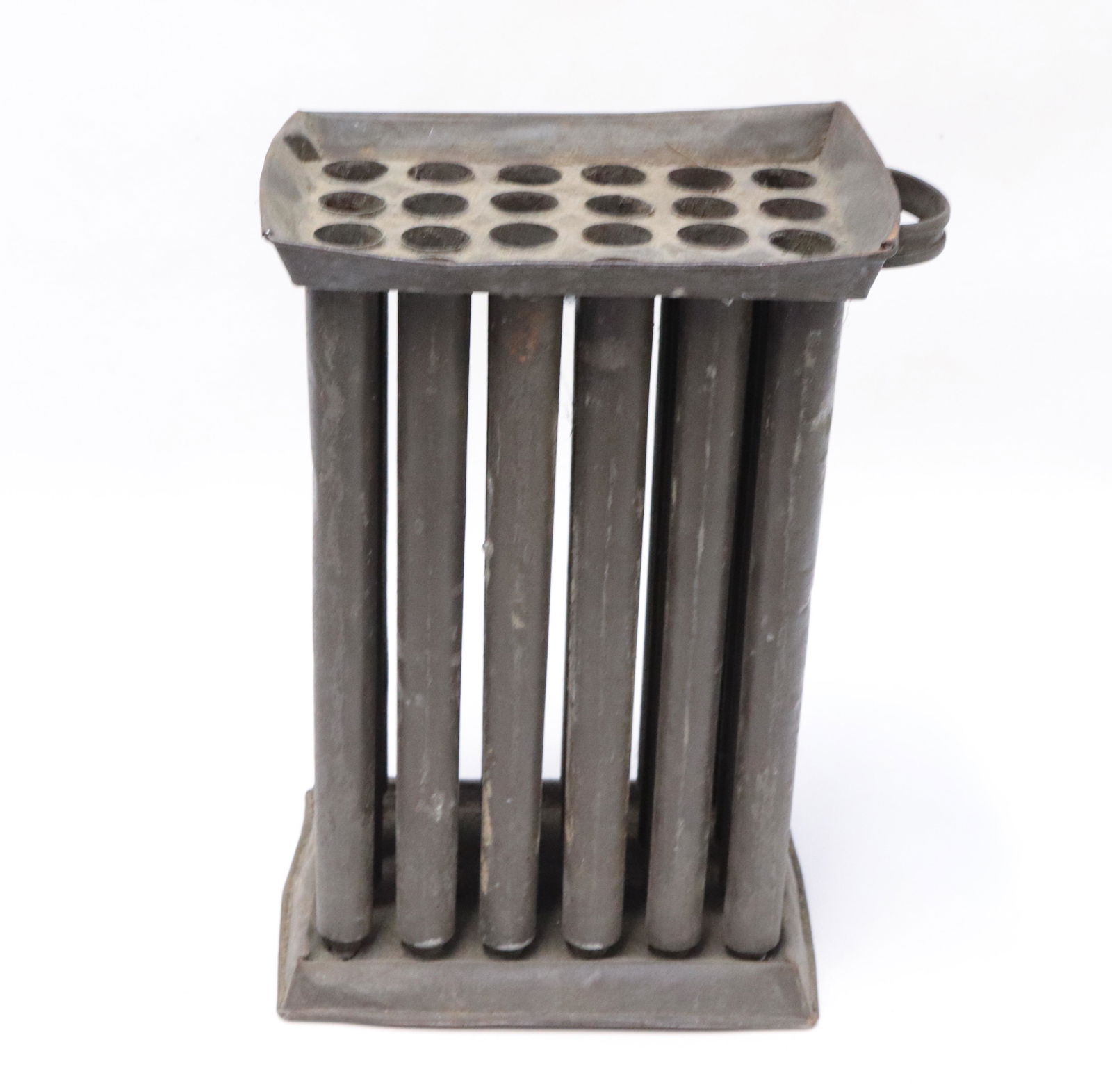 TWENTY-FOUR HOLE TIN CANDLE MOLD (1 of 3)