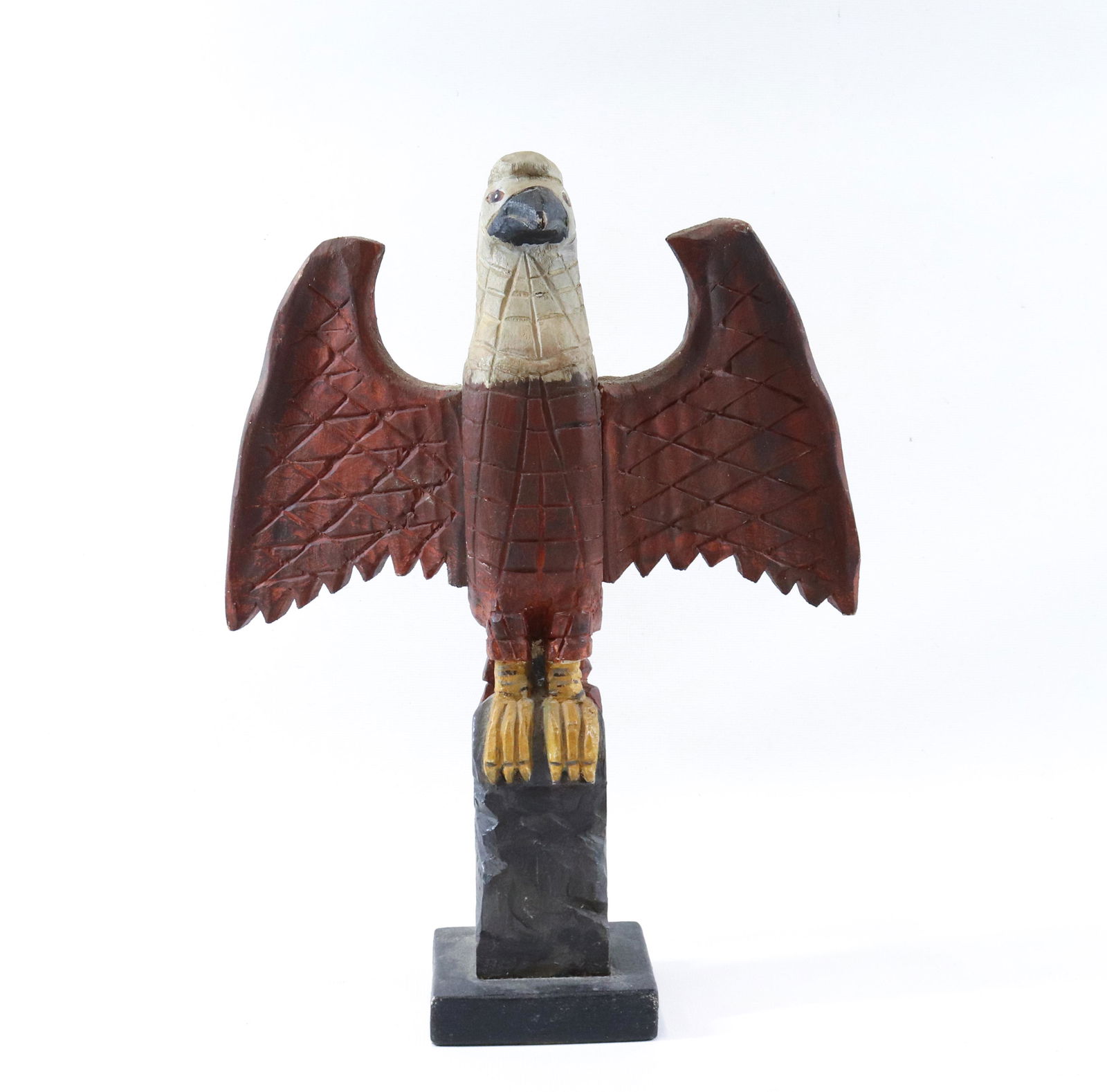 CARVED FOLK ART EAGLE (1 of 3)