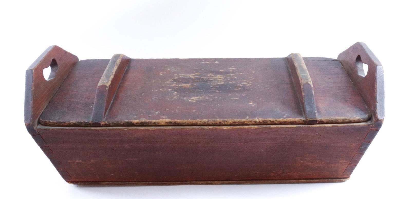 PAINTED WOODEN DOUGH BOX (1 of 5)