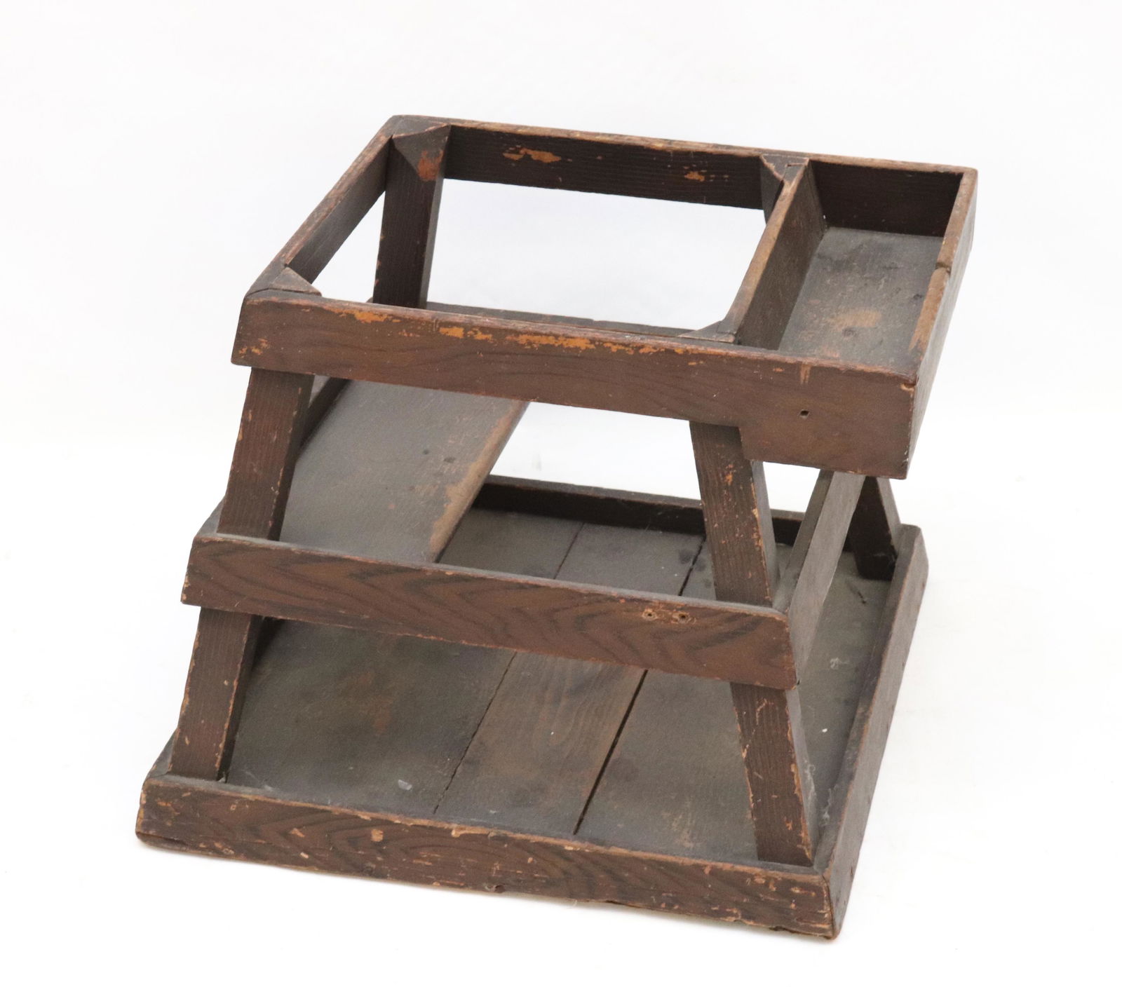 EARLY WOODEN CHILD'S CHAIR (1 of 3)