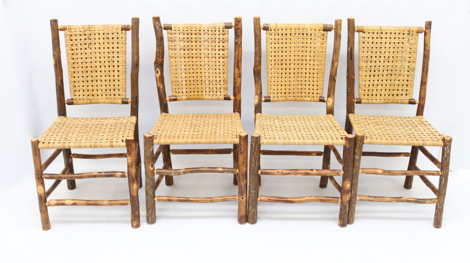 OLD HICKORY STYLE SIDE CHAIRS LOT (1 of 4)