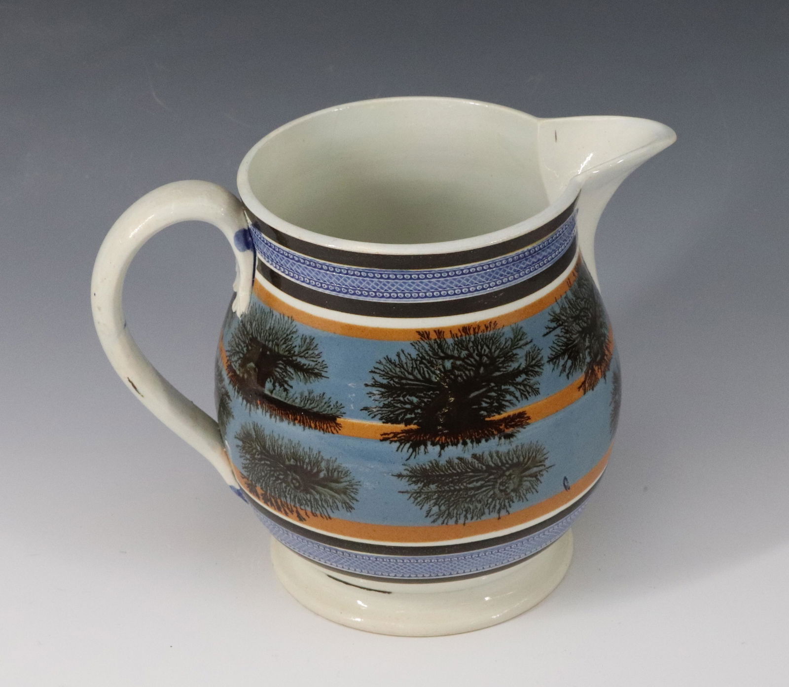 MOCHAWARE DECORATED PITCHER (1 of 6)