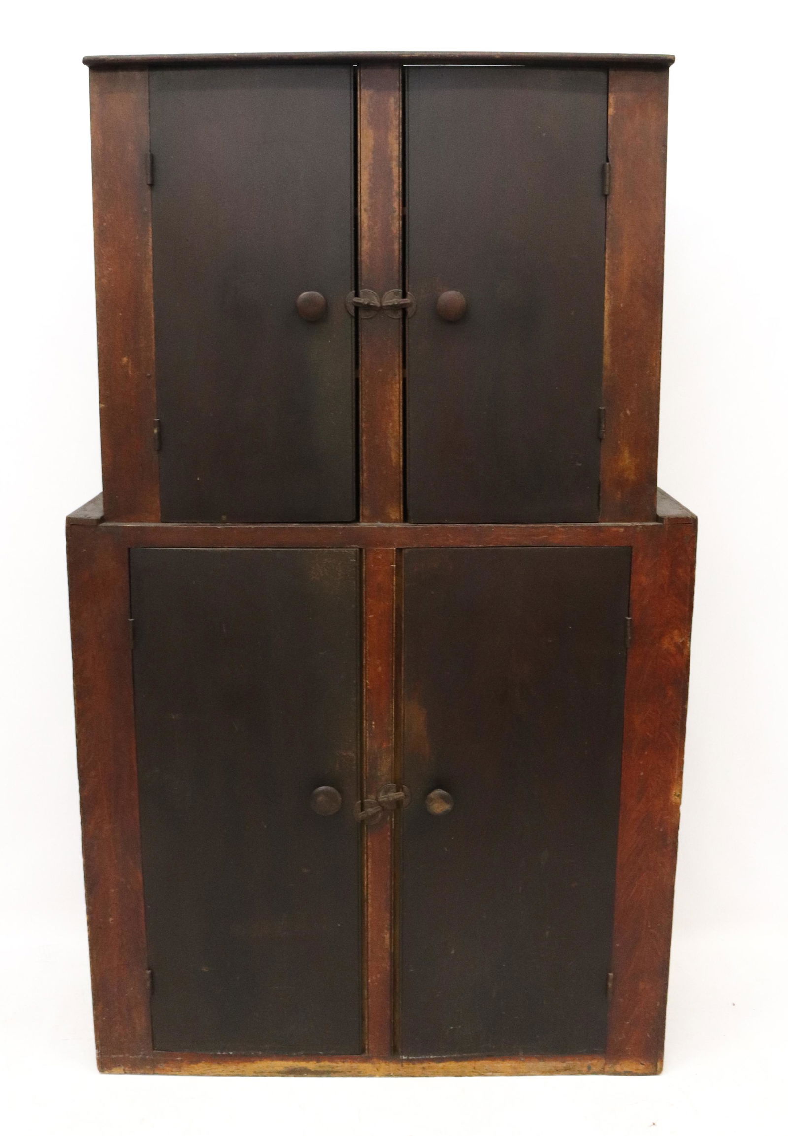 PAINT DECORATED FOUR DOOR CUPBOARD (1 of 5)