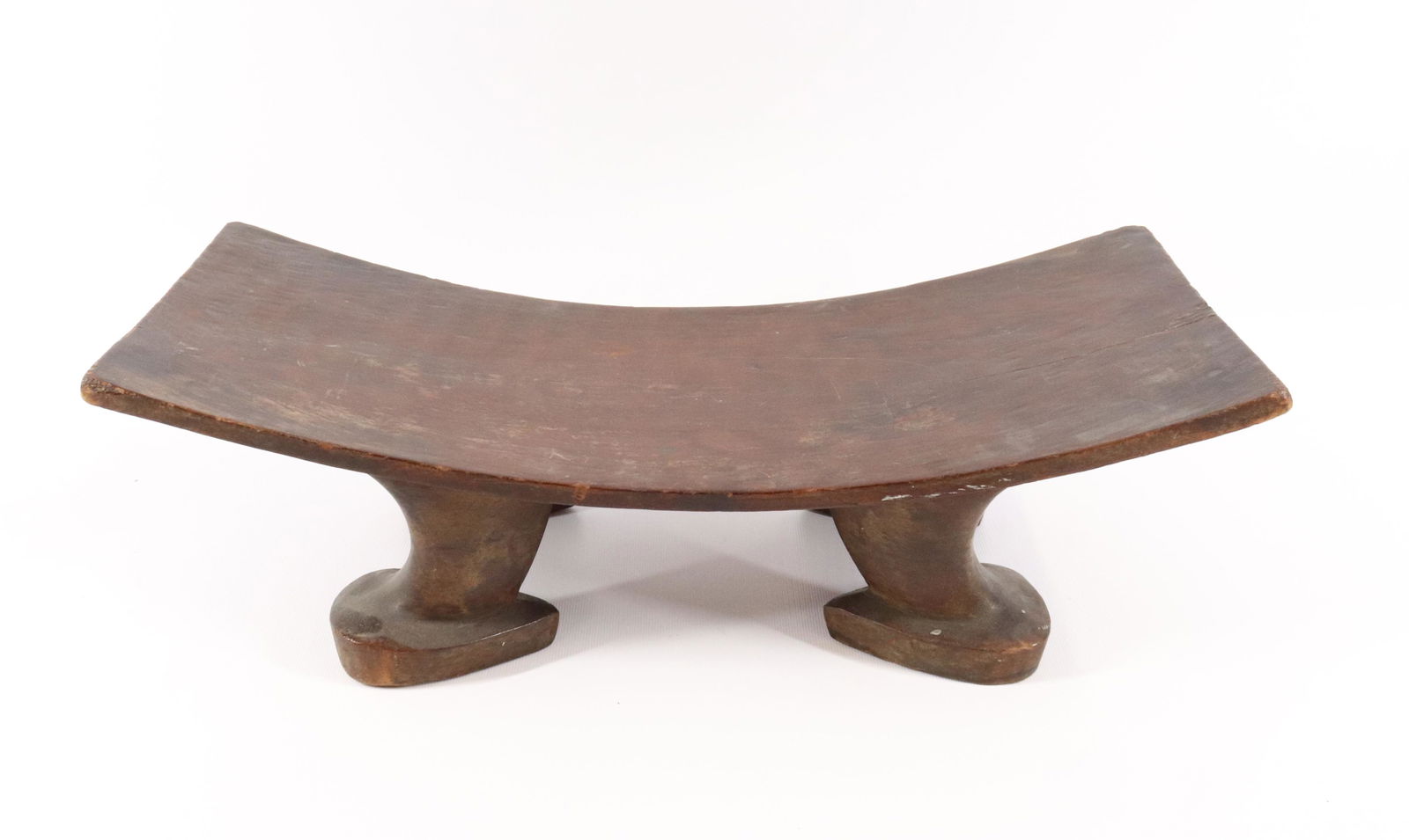 CARVED WOODEN SEAT (1 of 8)