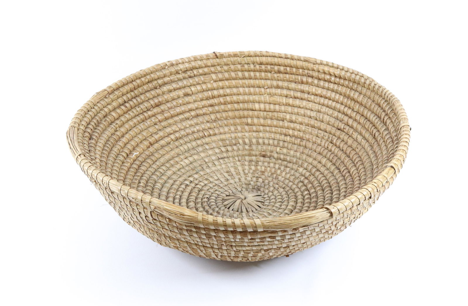 LARGE RYE STRAW BASKET (1 of 4)