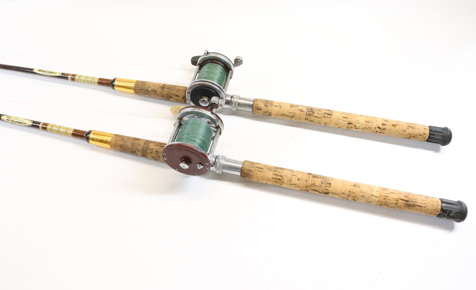 PR. OF SALTWATER RODS: BERKLEY BUCCANEERS (2) WITH PENN JIGMASTER 500 AND PENN SQUIDDER 140 REELS