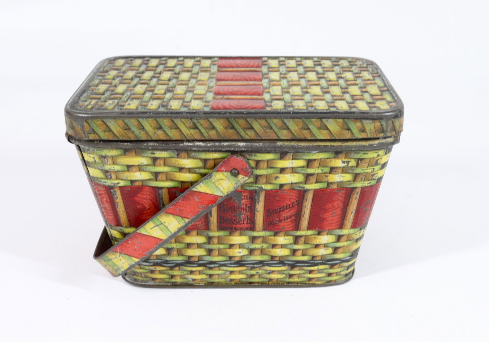 VICTORIA BISCUITS TIN LITHO BISCUIT TIN (1 of 4)