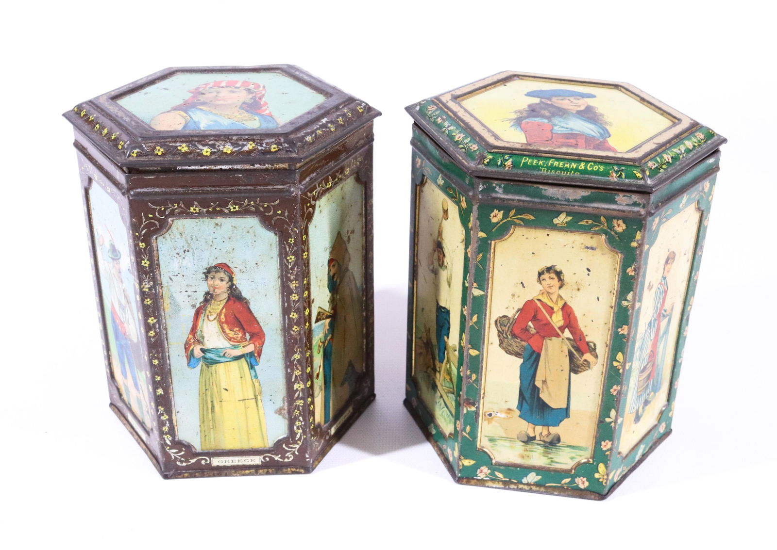 (2) PEEK, FREAN & CO. TIN LITHO BISCUIT TINS (1 of 6)