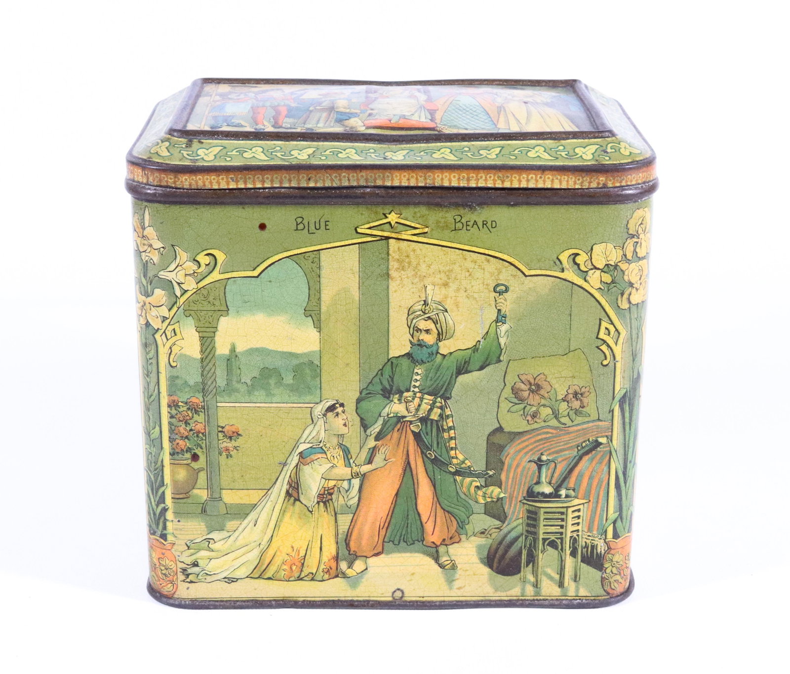 MOSS REMINGTON & CO. BISCUIT TIN (1 of 6)