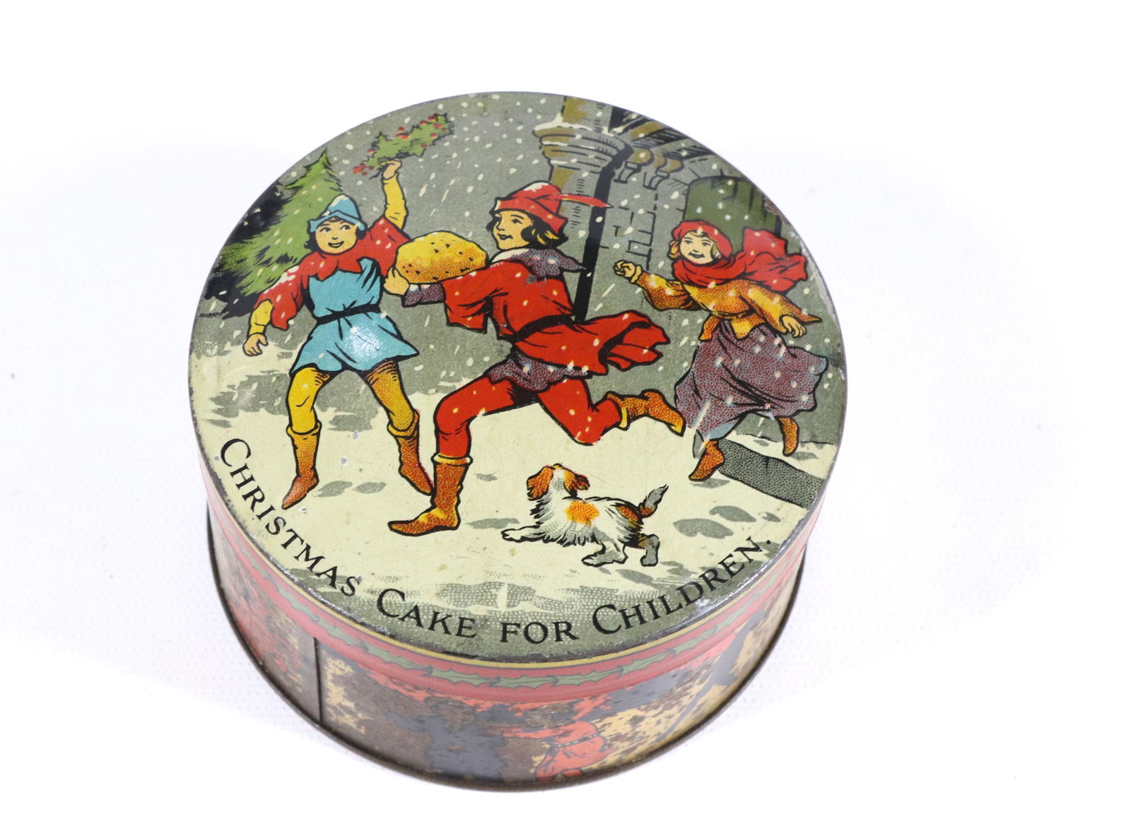 JACOB'S BISCUITS TIN LITHO BISCUIT TIN (1 of 4)