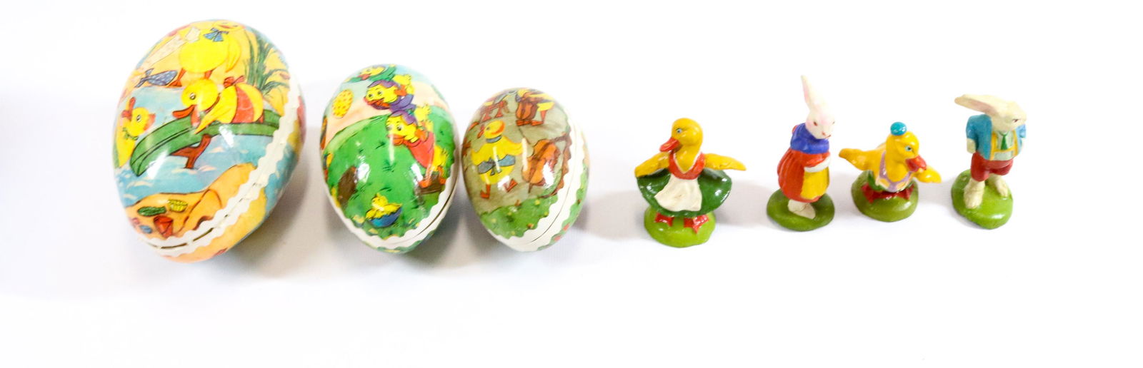 VINTAGE GERMAN EASTER DECORATIONS (1 of 5)