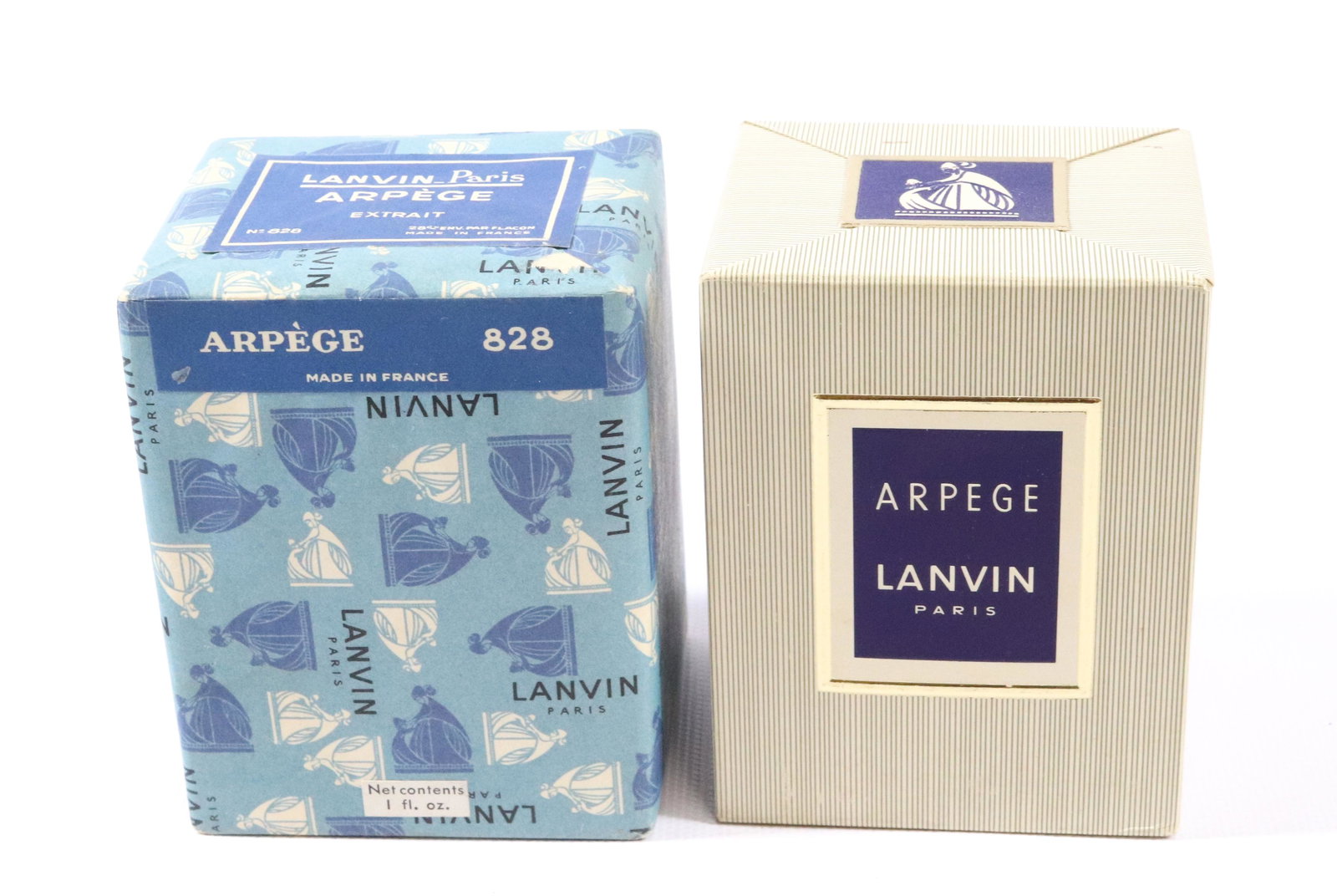 (2) VINTAGE LANVIN, PARIS ARPEGE NO. 828 (1 of 3)