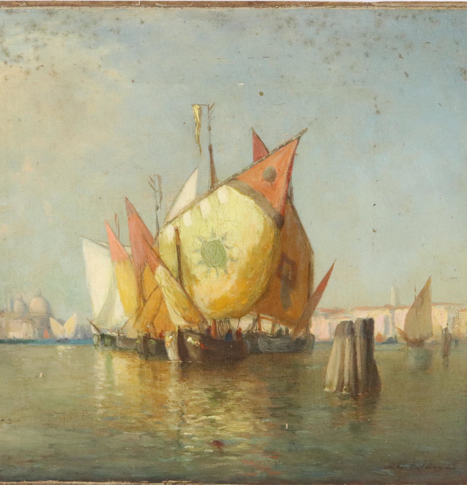 L.D. ELDRED OIL ON CANVAS (1 of 4)