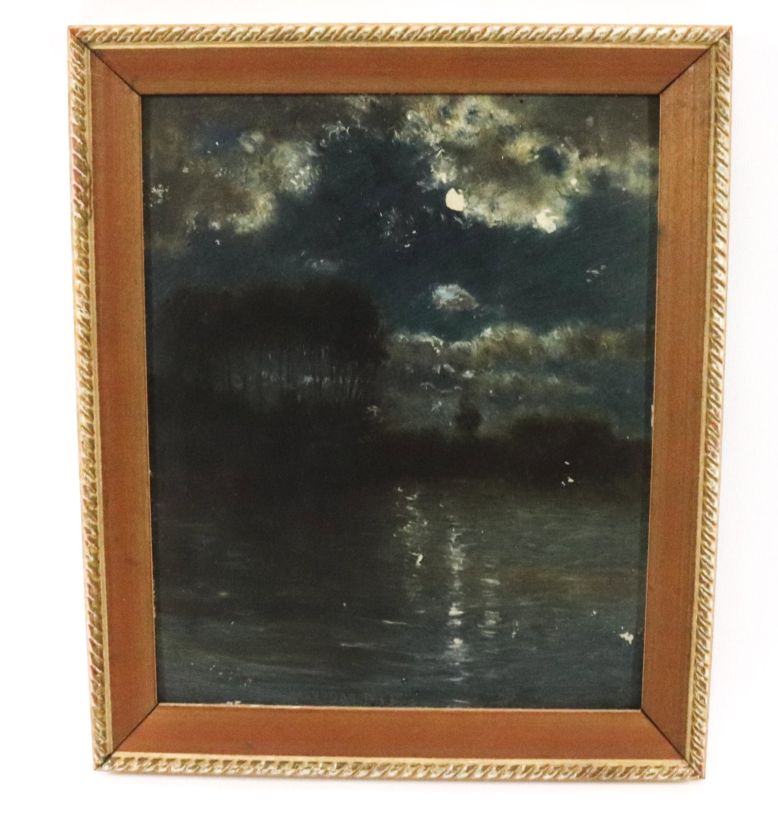 EARLY 20TH C. OIL ON BOARD PAINTING (1 of 2)