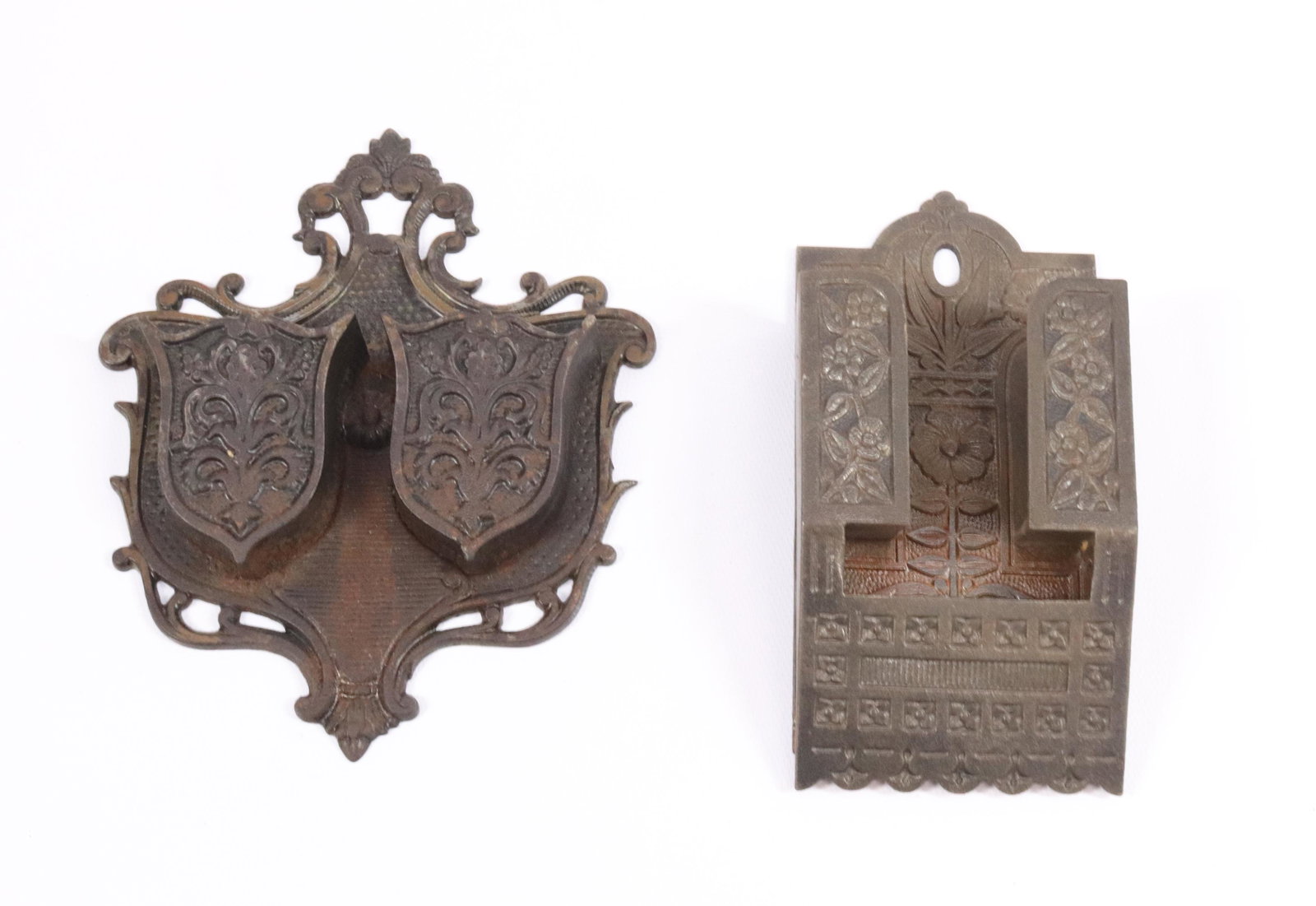 PR. OF VICTORIAN MATCH HOLDERS (1 of 2)