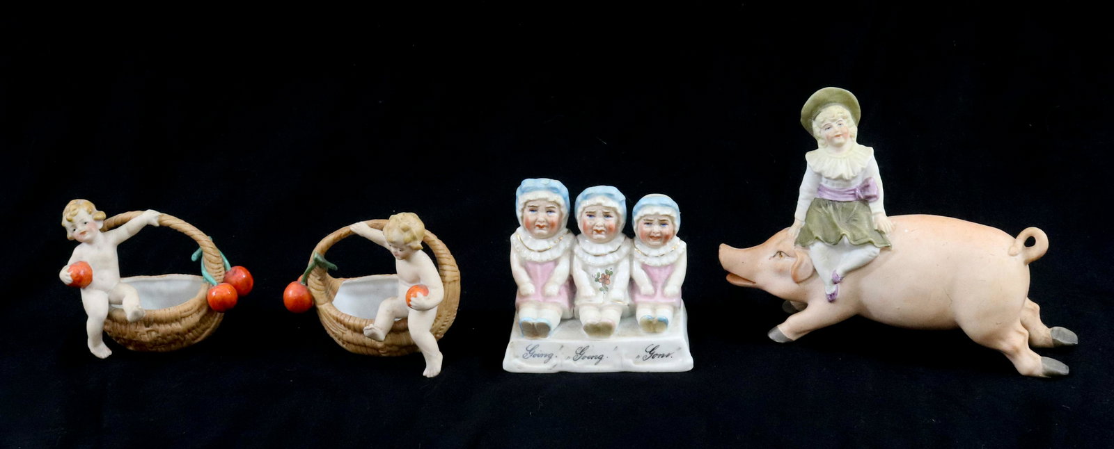 GROUP LOT OF GERMAN BISQUE FIGURES (1 of 3)