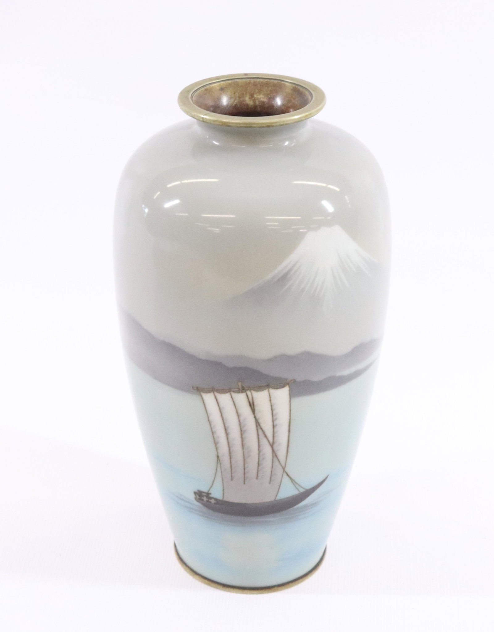 JAPANESE ENAMELED VASE (1 of 5)