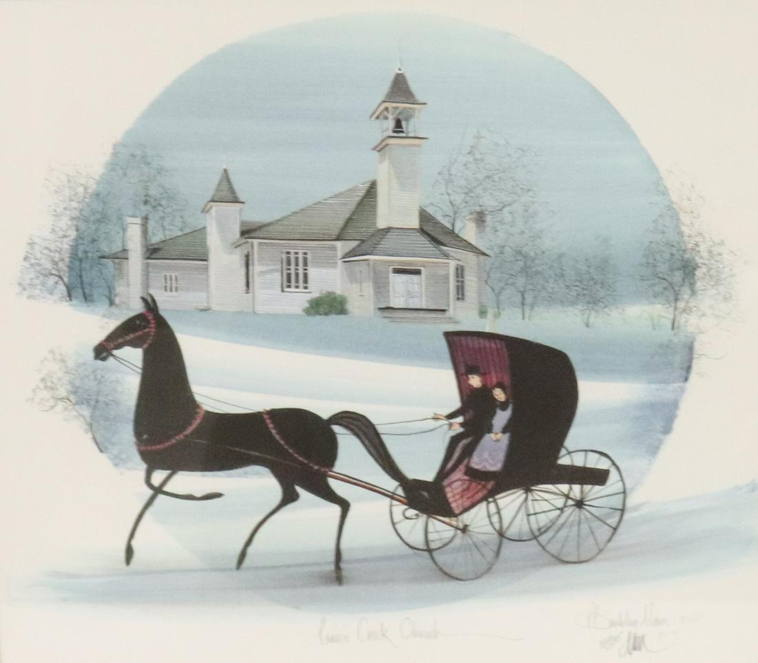 P. BUCKLEY MOSS FRAMED PRINT (1 of 3)