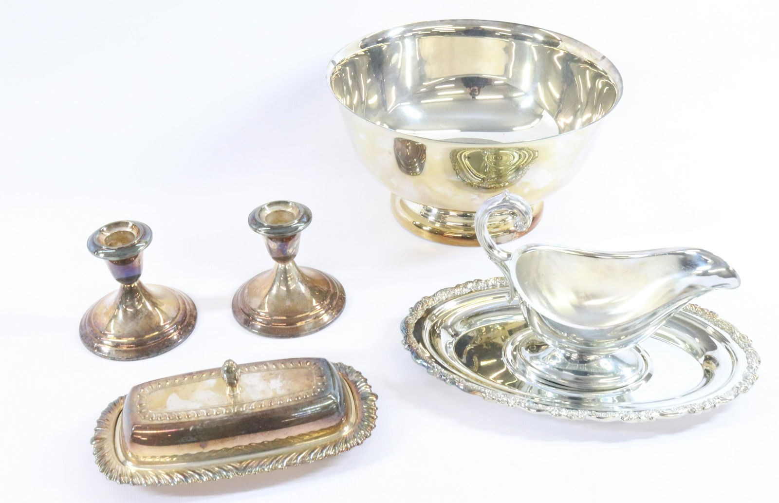 GROUP LOT OF SILVERPLATE (1 of 1)