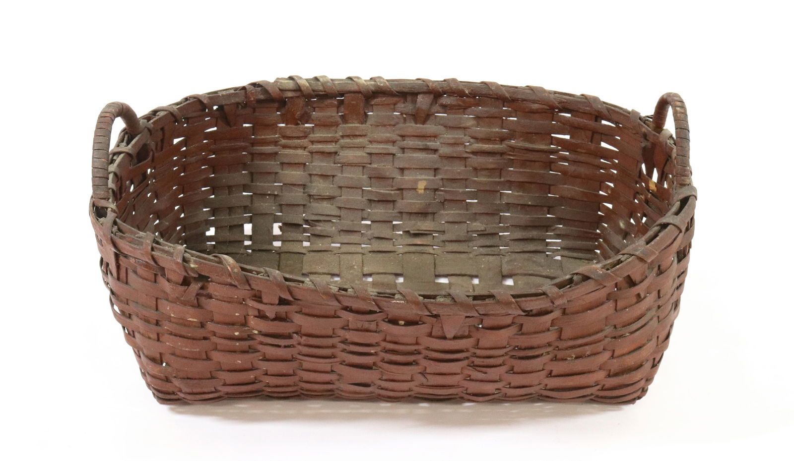 PAINTED WOVEN BASKET (1 of 4)