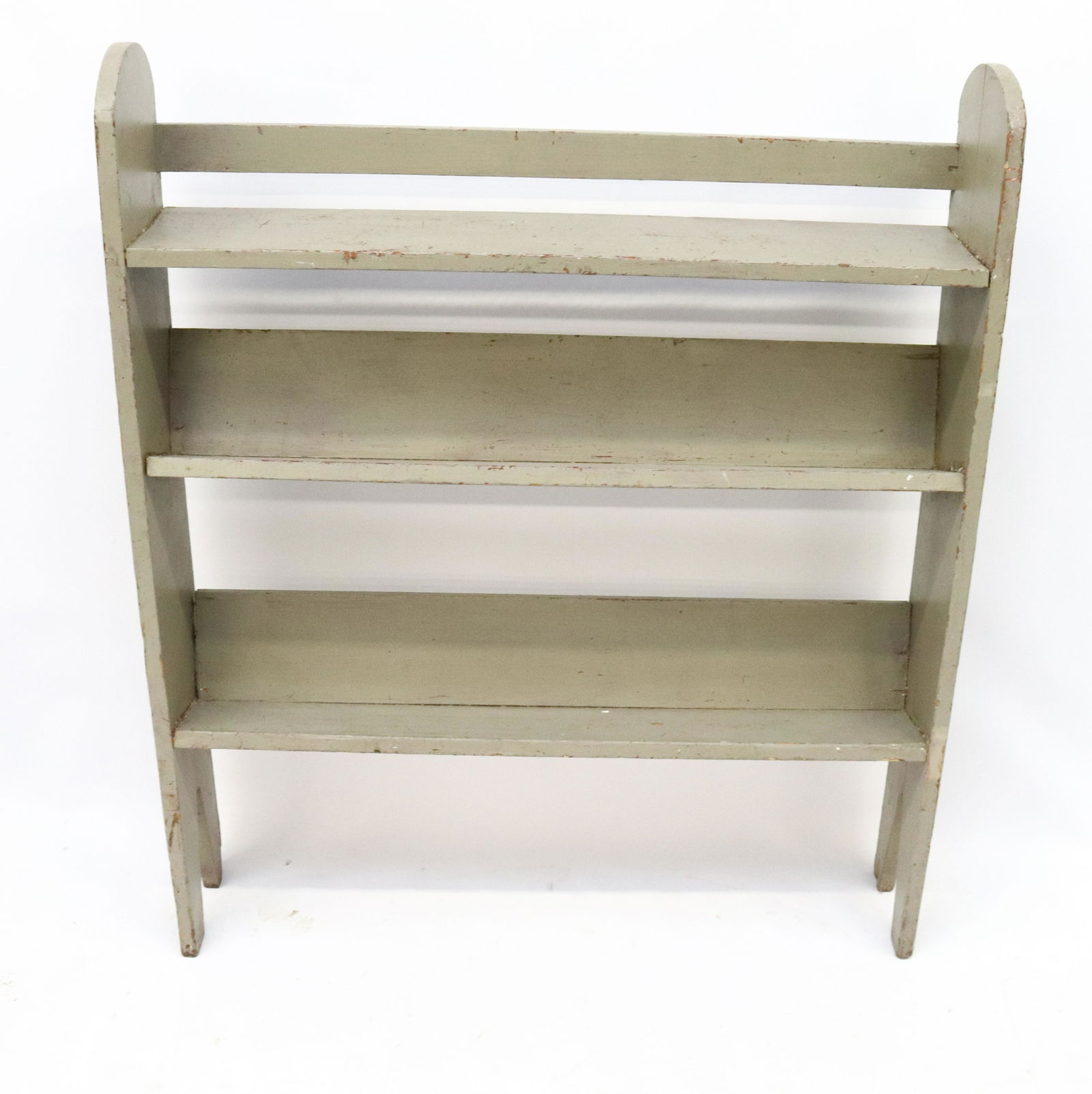 PAINTED WOODEN BOOKSHELF (1 of 3)