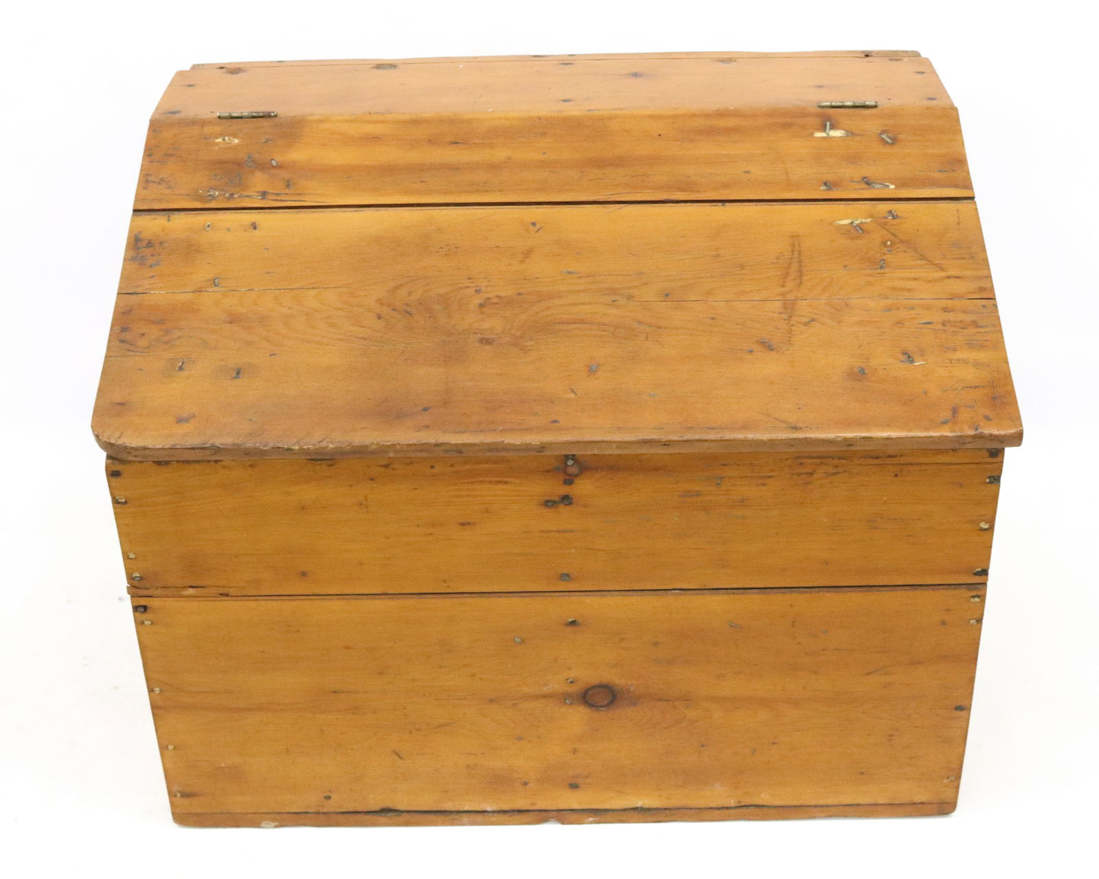 ANTIQUE PINE GRAIN BIN (1 of 5)