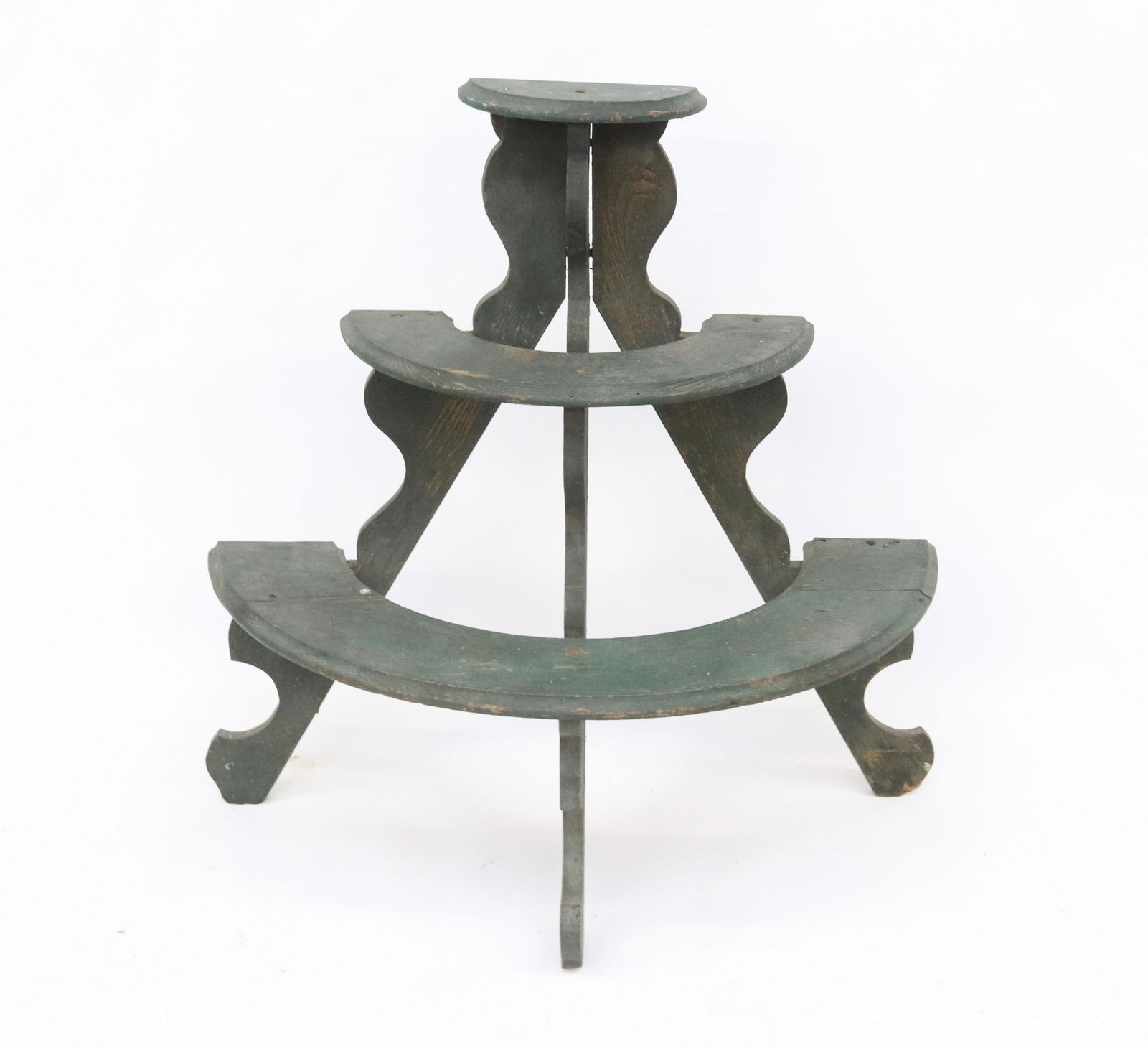 PAINTED COUNTRY PLANT STAND (1 of 3)