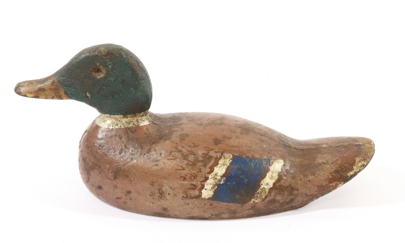 ANTIQUE CAST IRON DUCK DOORSTOP (1 of 3)