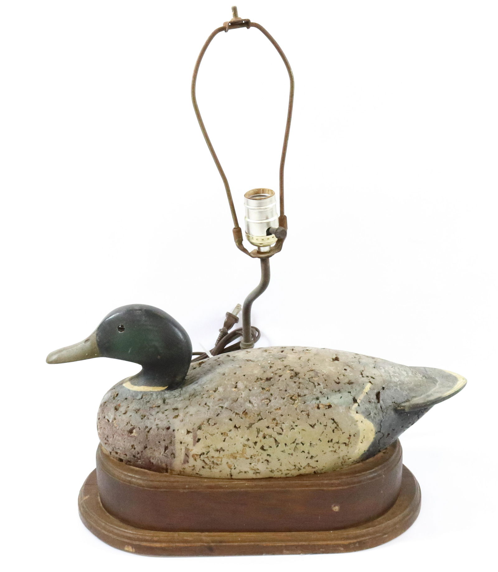 VINTAGE DUCK DECOY LAMP (1 of 4)