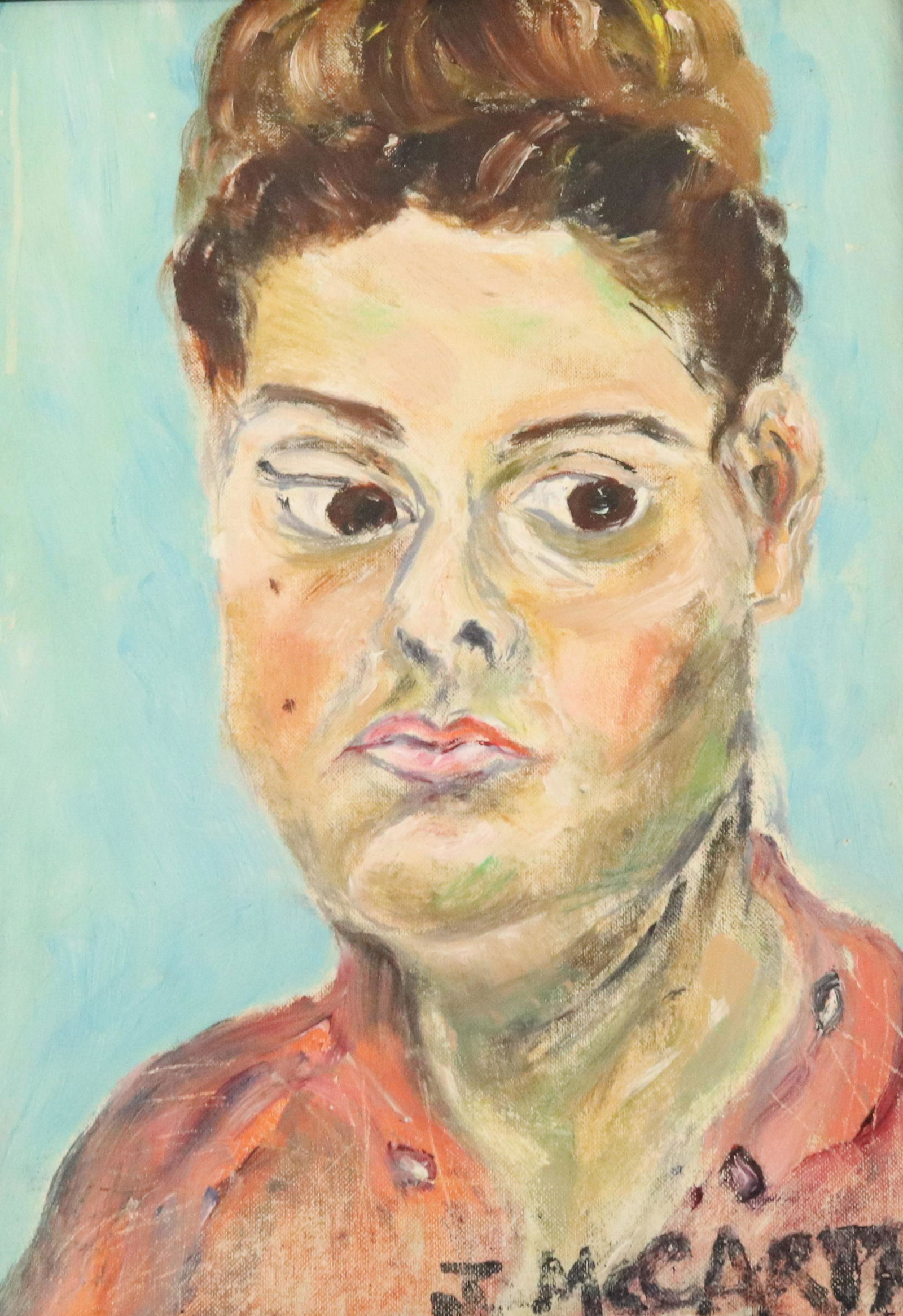 JUSTIN MCCARTHY OIL ON BOARD (1 of 4)